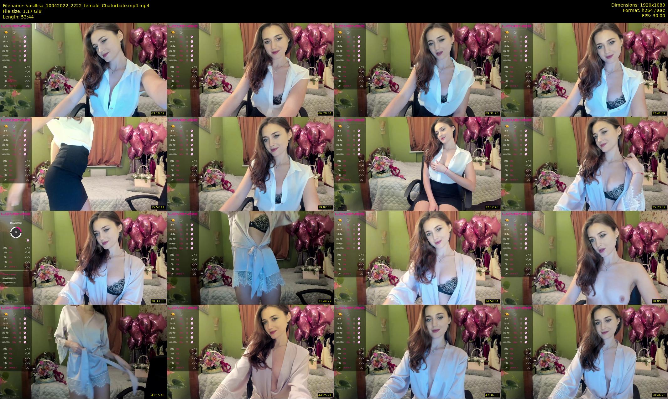 vasillisa — 54 minute Chaturbate female cam show recording, 1080p, Apr 10, 2022