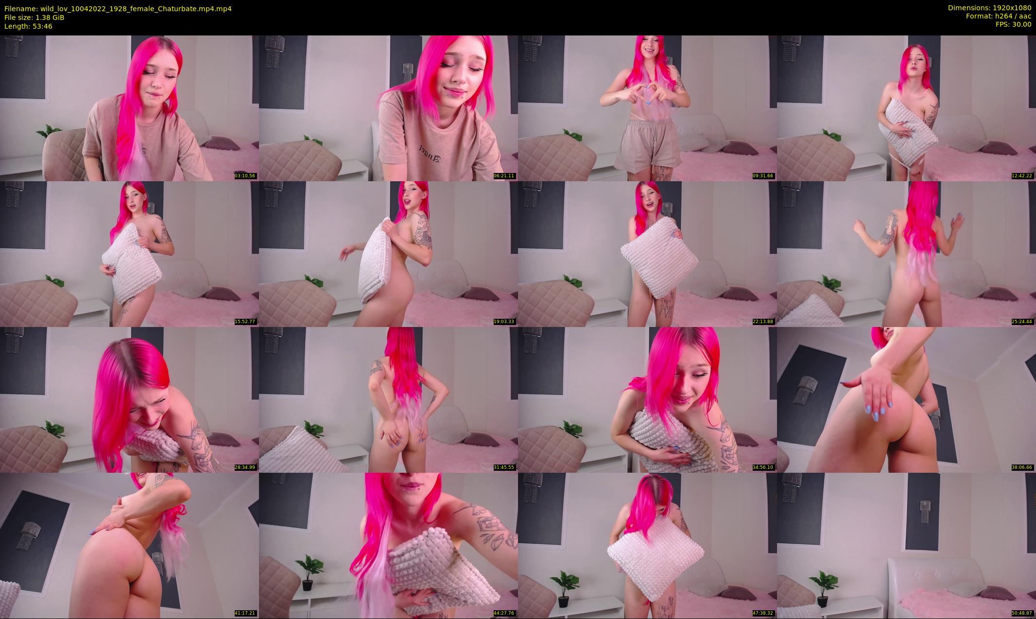 wild_lov — 54 minute Chaturbate female cam show recording, 1080p, Apr 10, 2022