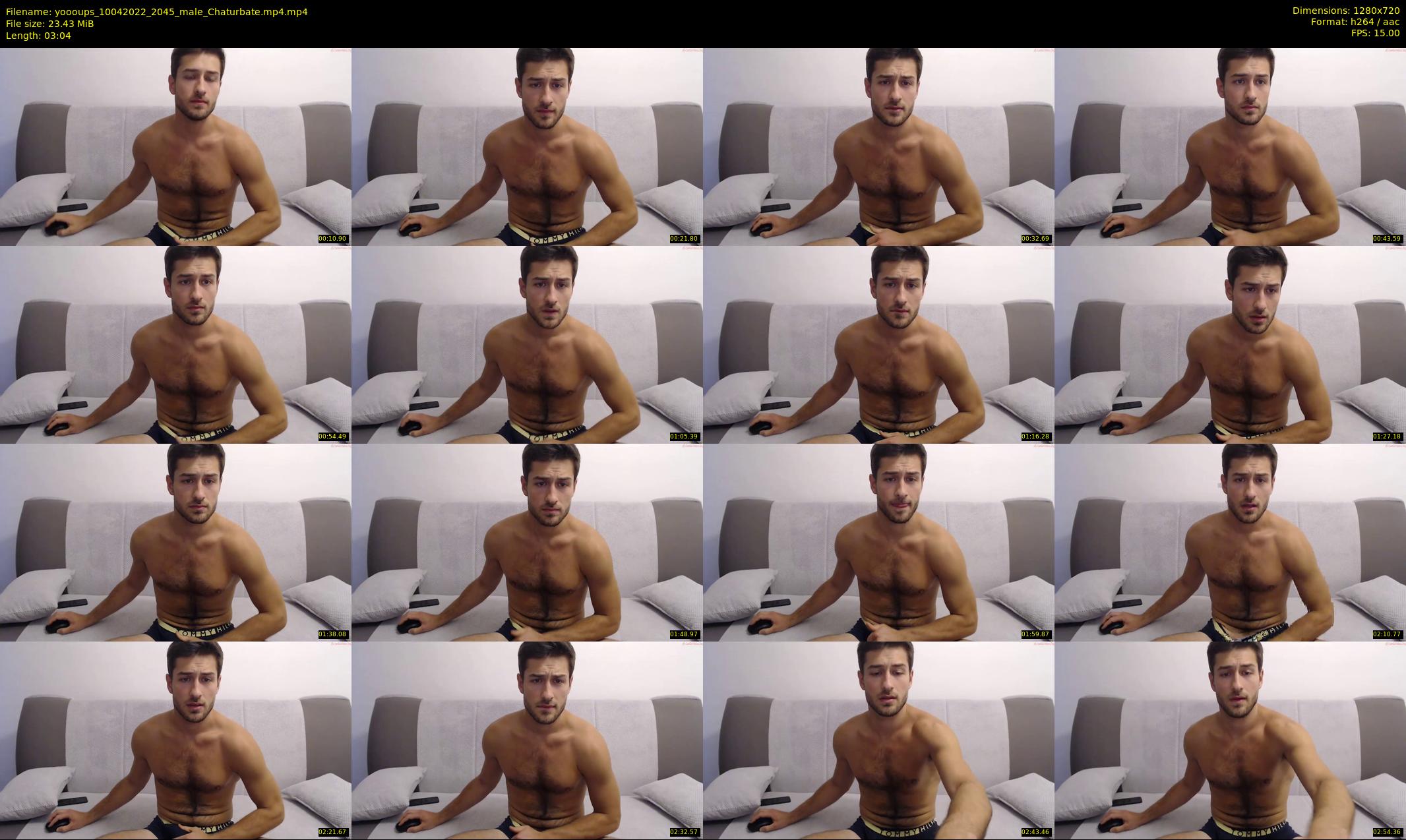 yoooups — 4 minute Chaturbate male cam show recording, 720p, Apr 10, 2022