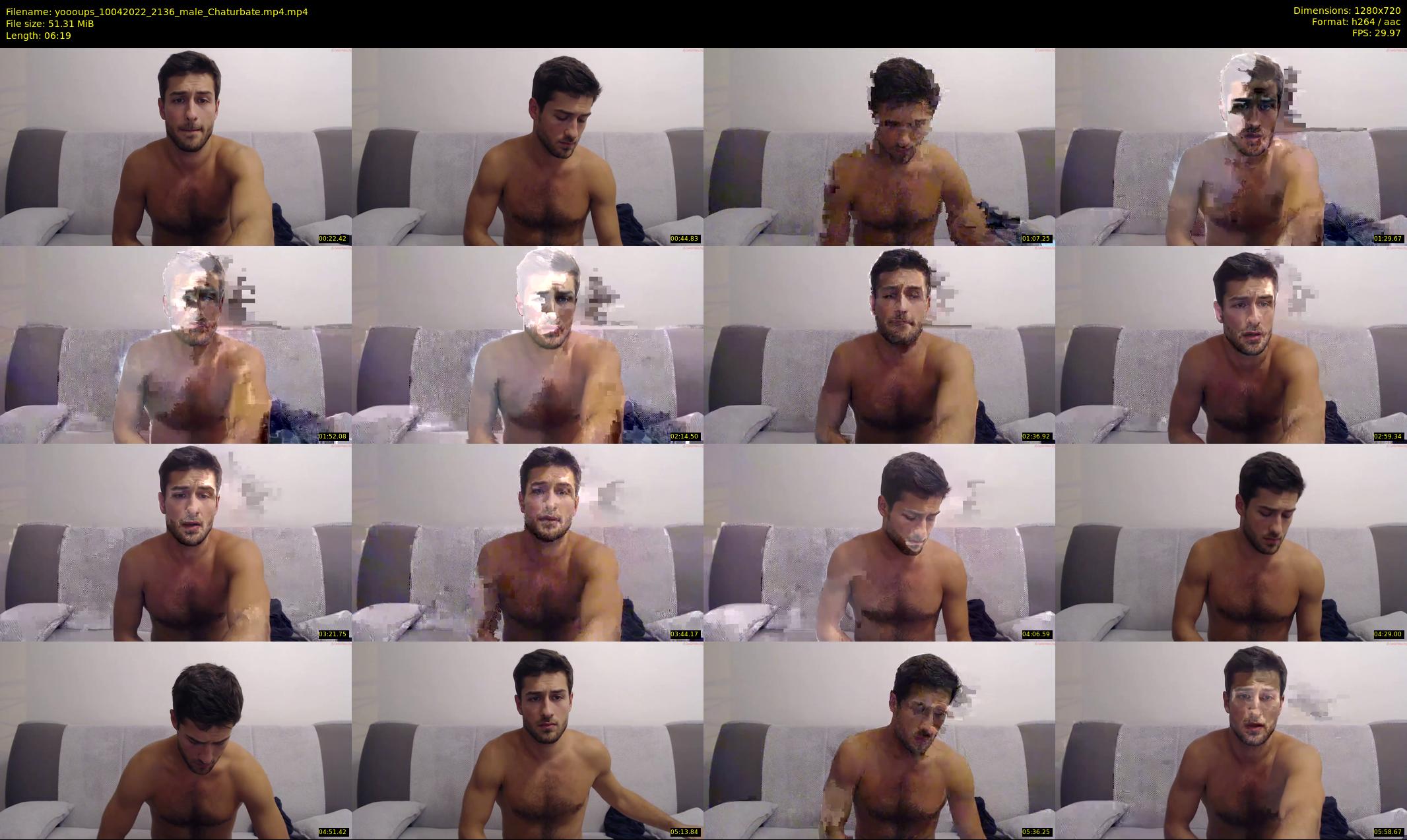 yoooups — 7 minute Chaturbate male cam show recording, 720p, Apr 10, 2022