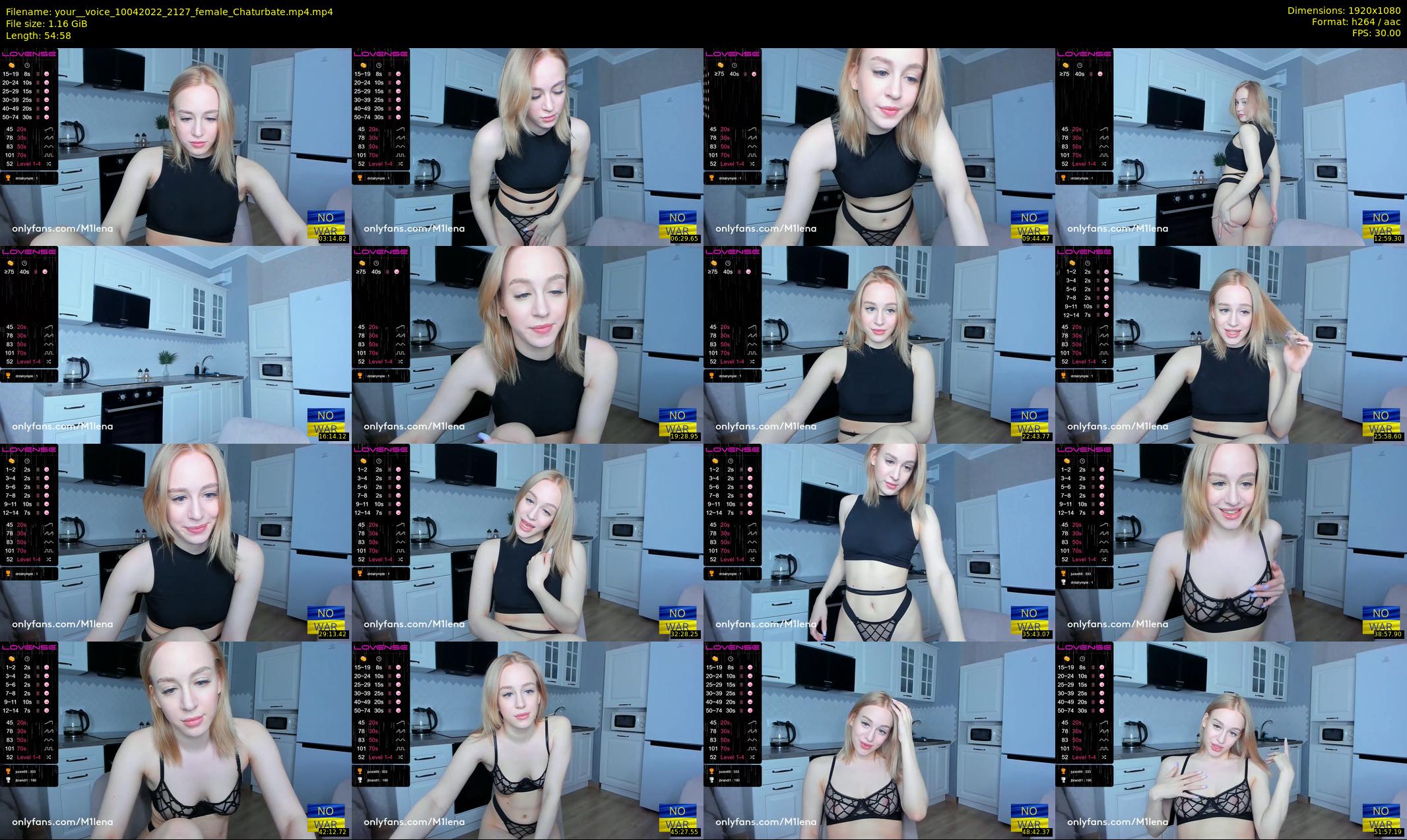 your__voice — 55 minute Chaturbate female cam show recording, 1080p, Apr 10, 2022