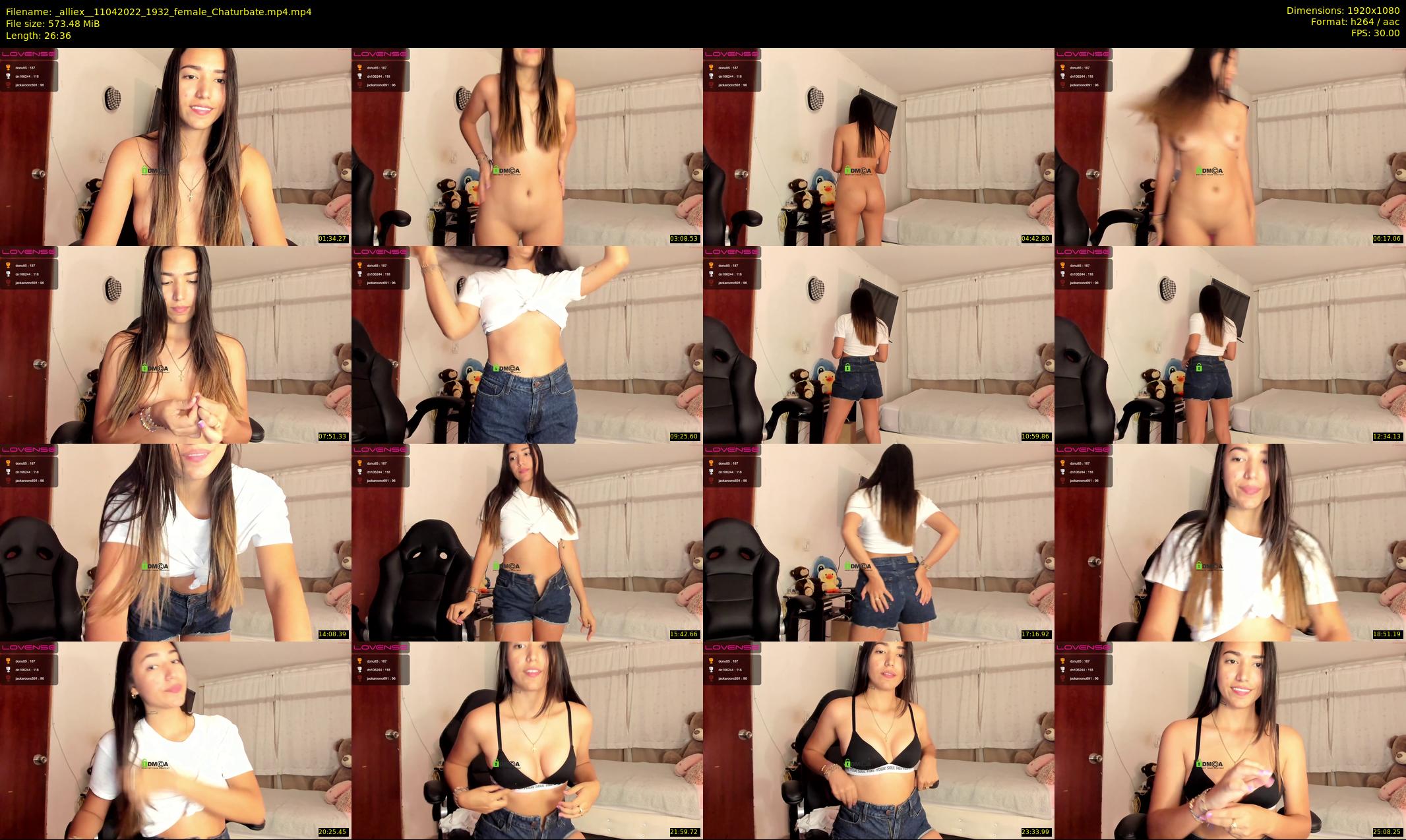 _alliex_ — 27 minute Chaturbate female cam show recording, 1080p, Apr 11, 2022