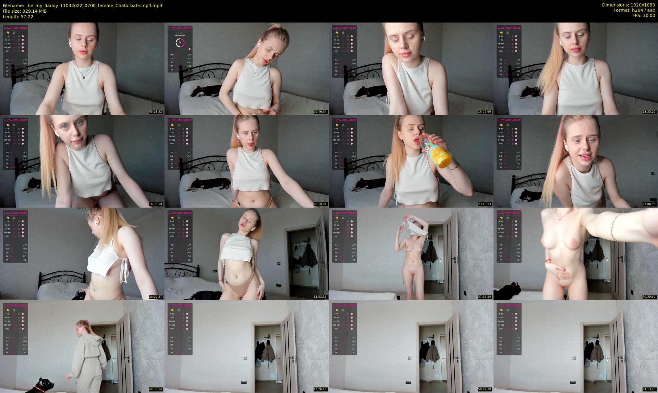 _be_my_daddy — 58 minute Chaturbate female cam show recording, 1080p, Apr 11, 2022