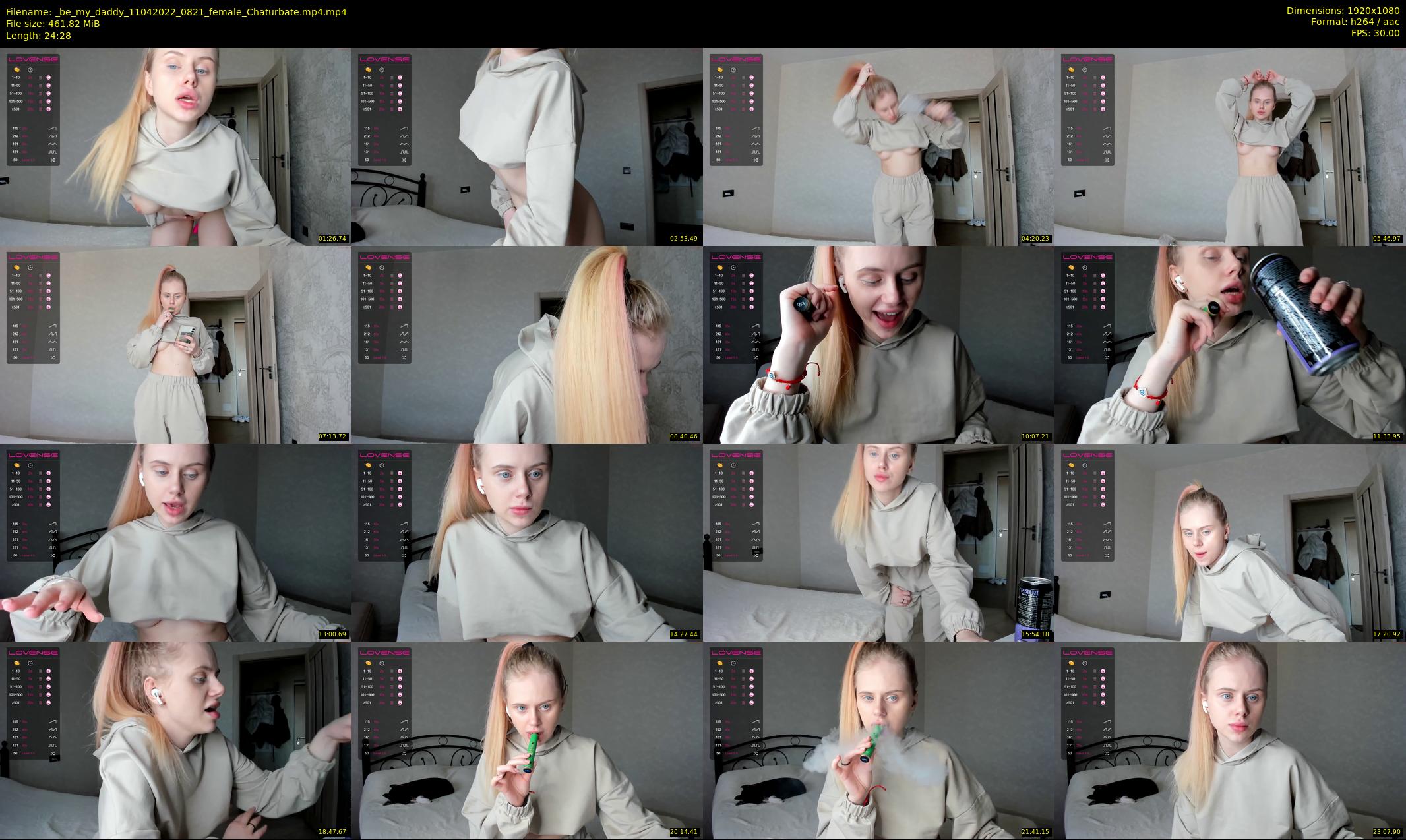 _be_my_daddy — 25 minute Chaturbate female cam show recording, 1080p, Apr 11, 2022