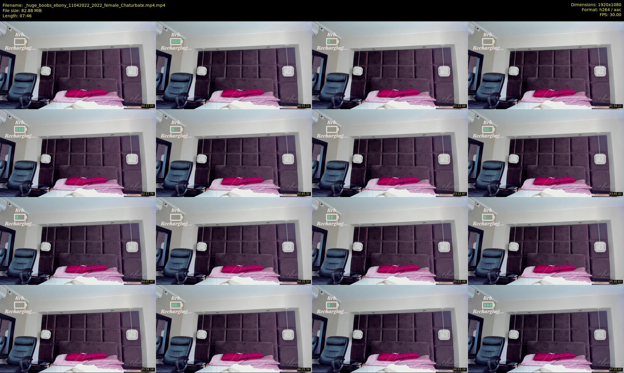 _huge_boobs_ebony — 8 minute Chaturbate female cam show recording, 1080p, Apr 11, 2022