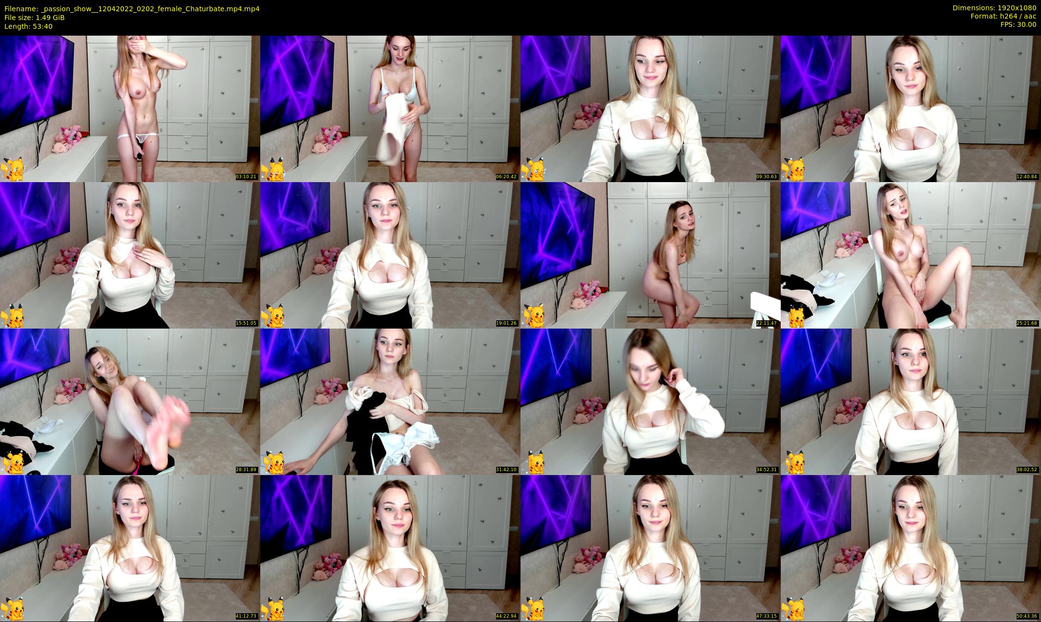 _passion_show_ — 54 minute Chaturbate couple cam show recording, 1080p, Apr 12, 2022