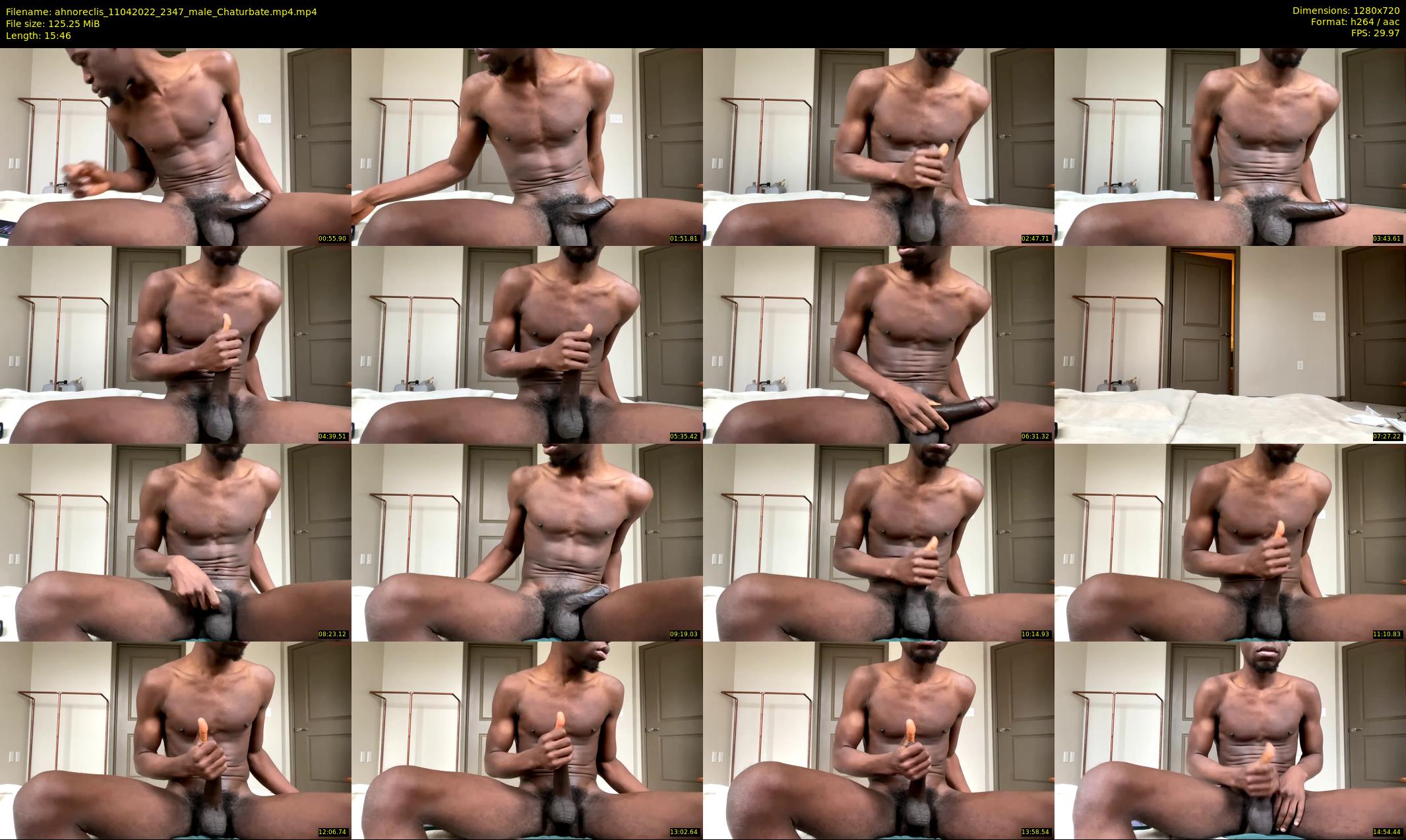 ahnoreclis — 16 minute Chaturbate male cam show recording, 720p, Apr 11, 2022