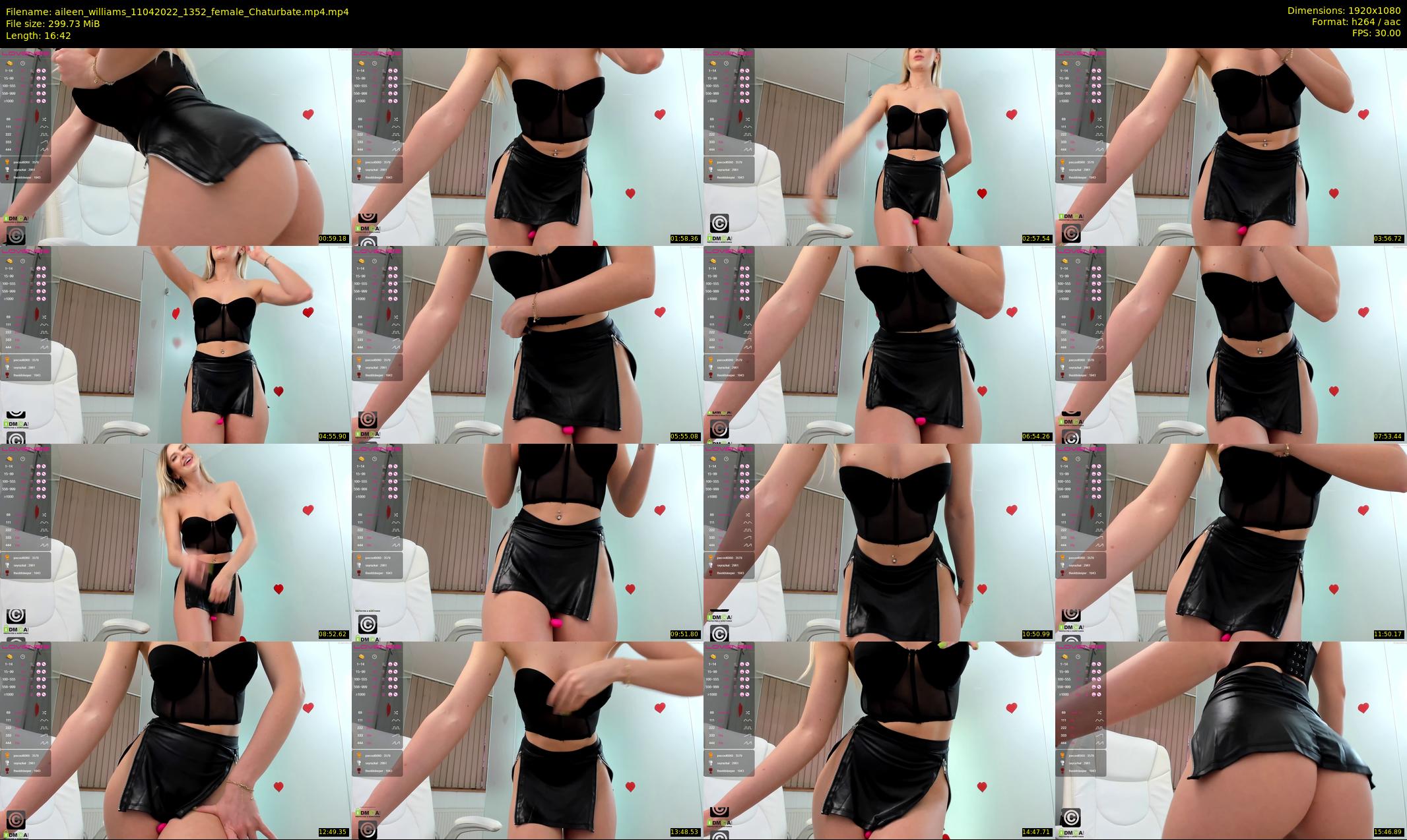 aileen_williams — 17 minute Chaturbate female cam show recording, 1080p, Apr 11, 2022