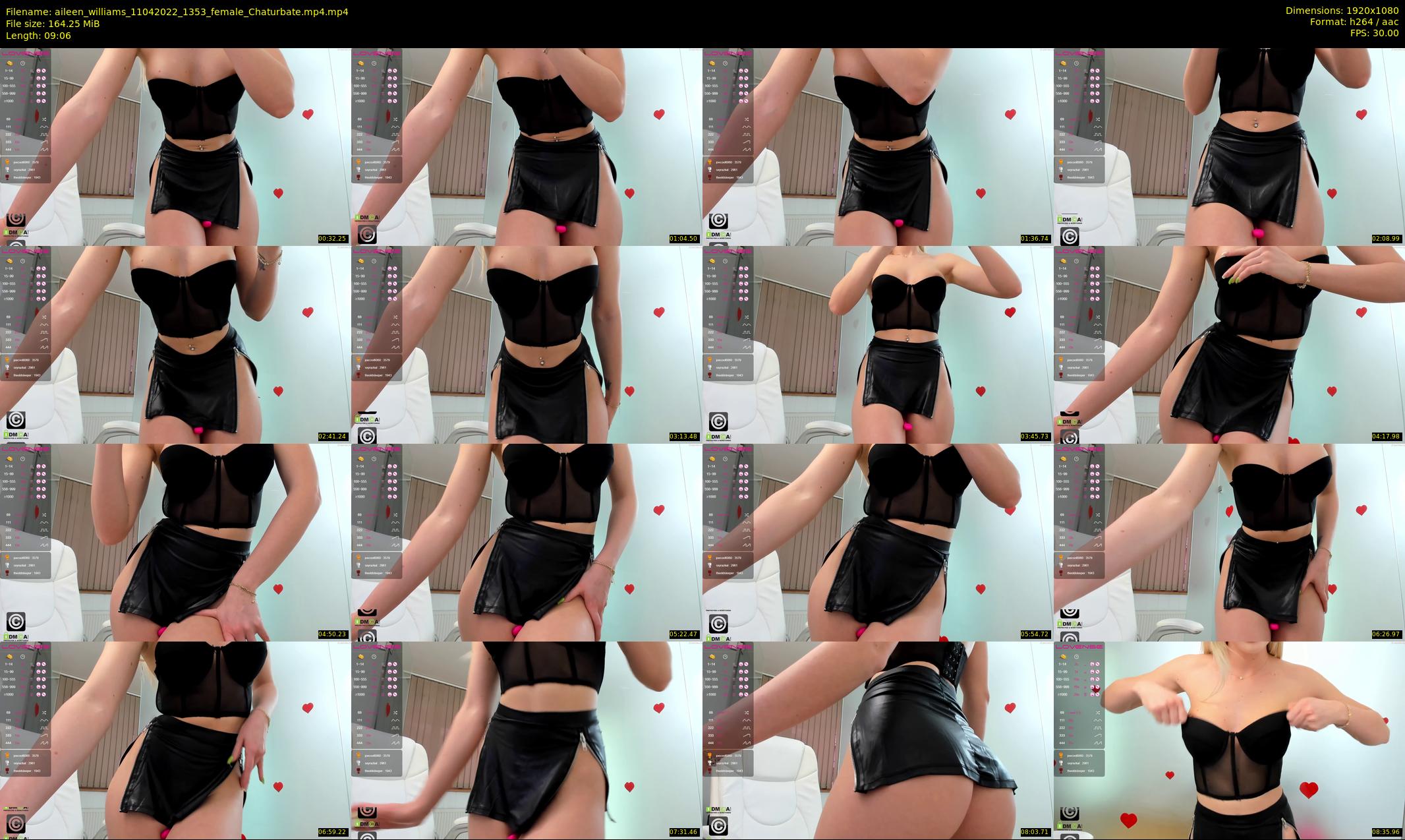 aileen_williams — 10 minute Chaturbate female cam show recording, 1080p, Apr 11, 2022