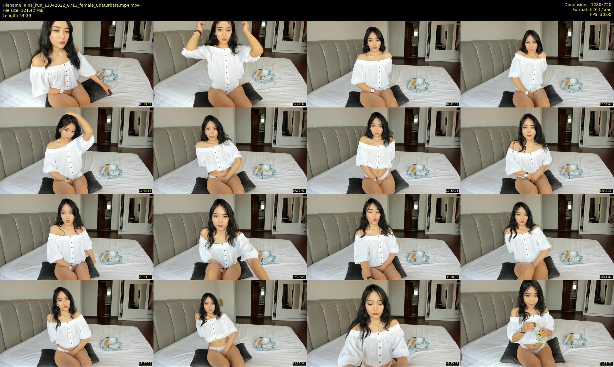 aina_kun — 55 minute Chaturbate female cam show recording, 720p, Apr 11, 2022