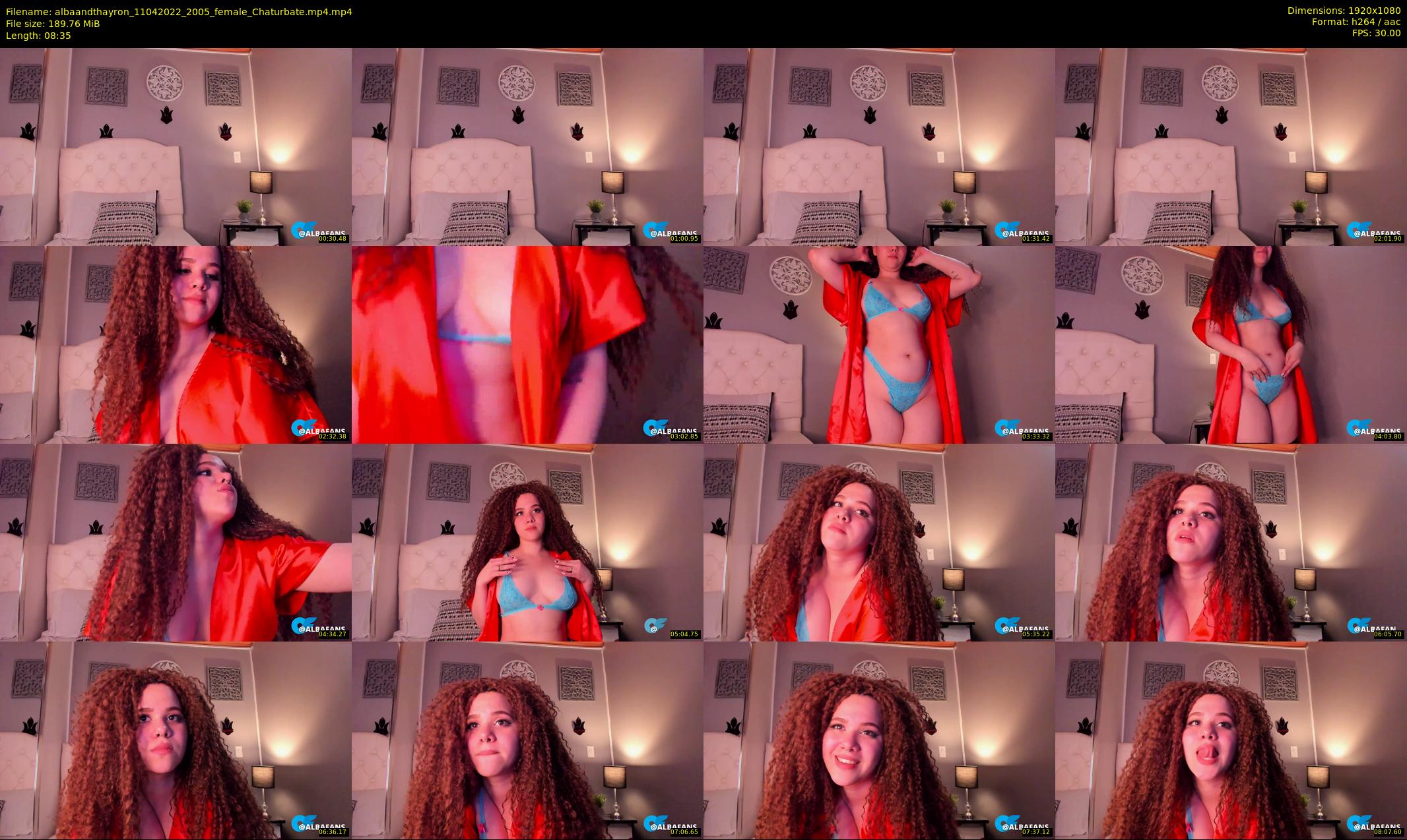 albaandthayron — 9 minute Chaturbate couple cam show recording, 1080p, Apr 11, 2022