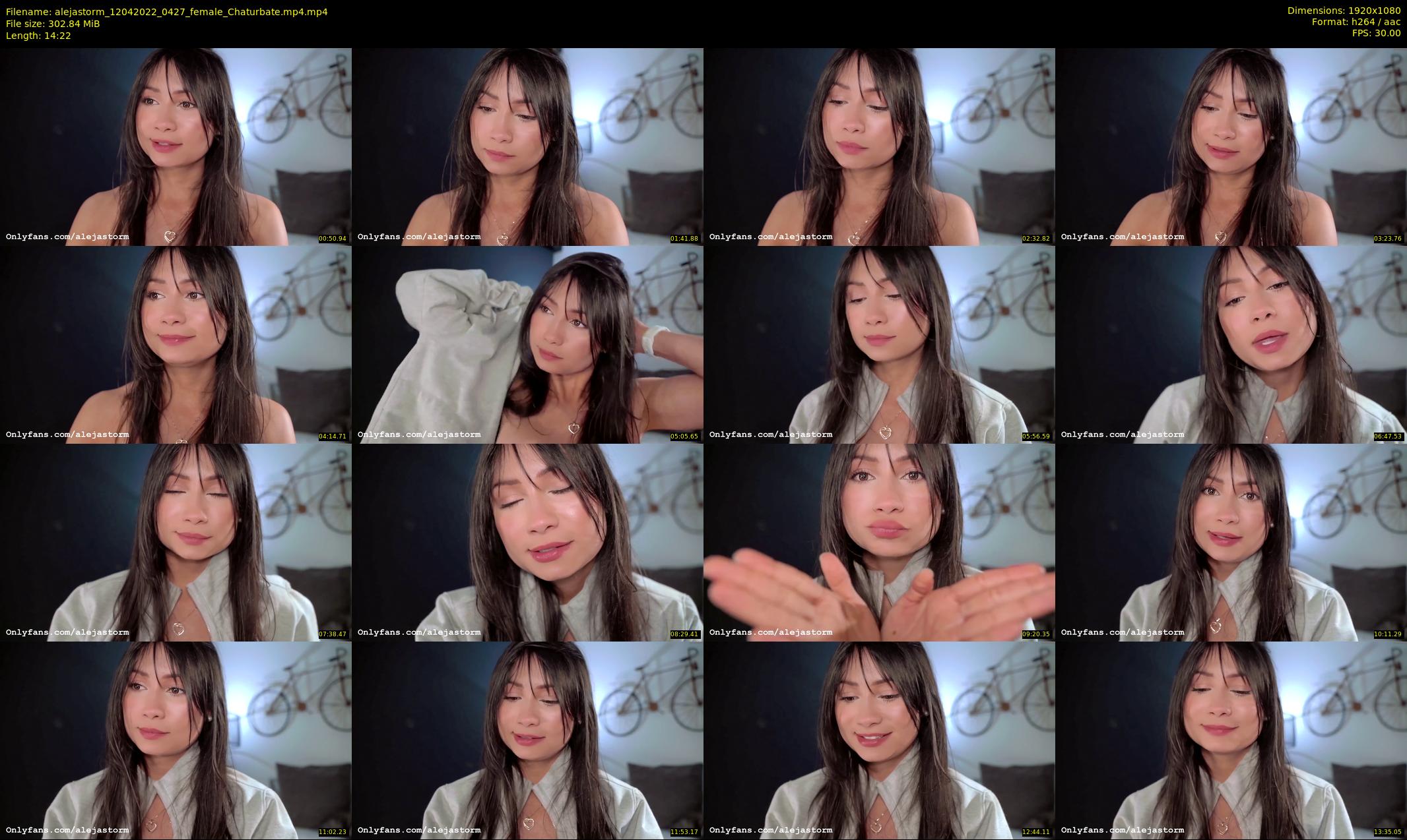alejastorm — 15 minute Chaturbate female cam show recording, 1080p, Apr 12, 2022