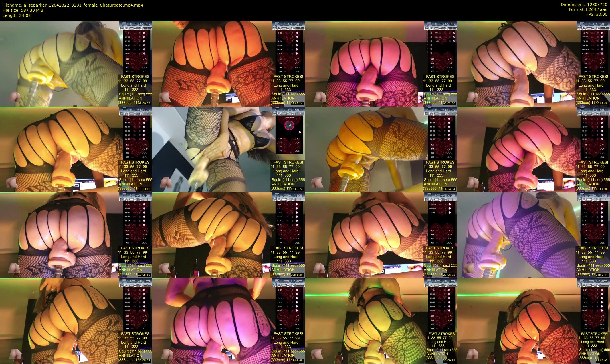 aliseparker — 35 minute Chaturbate female cam show recording, 720p, Apr 12, 2022