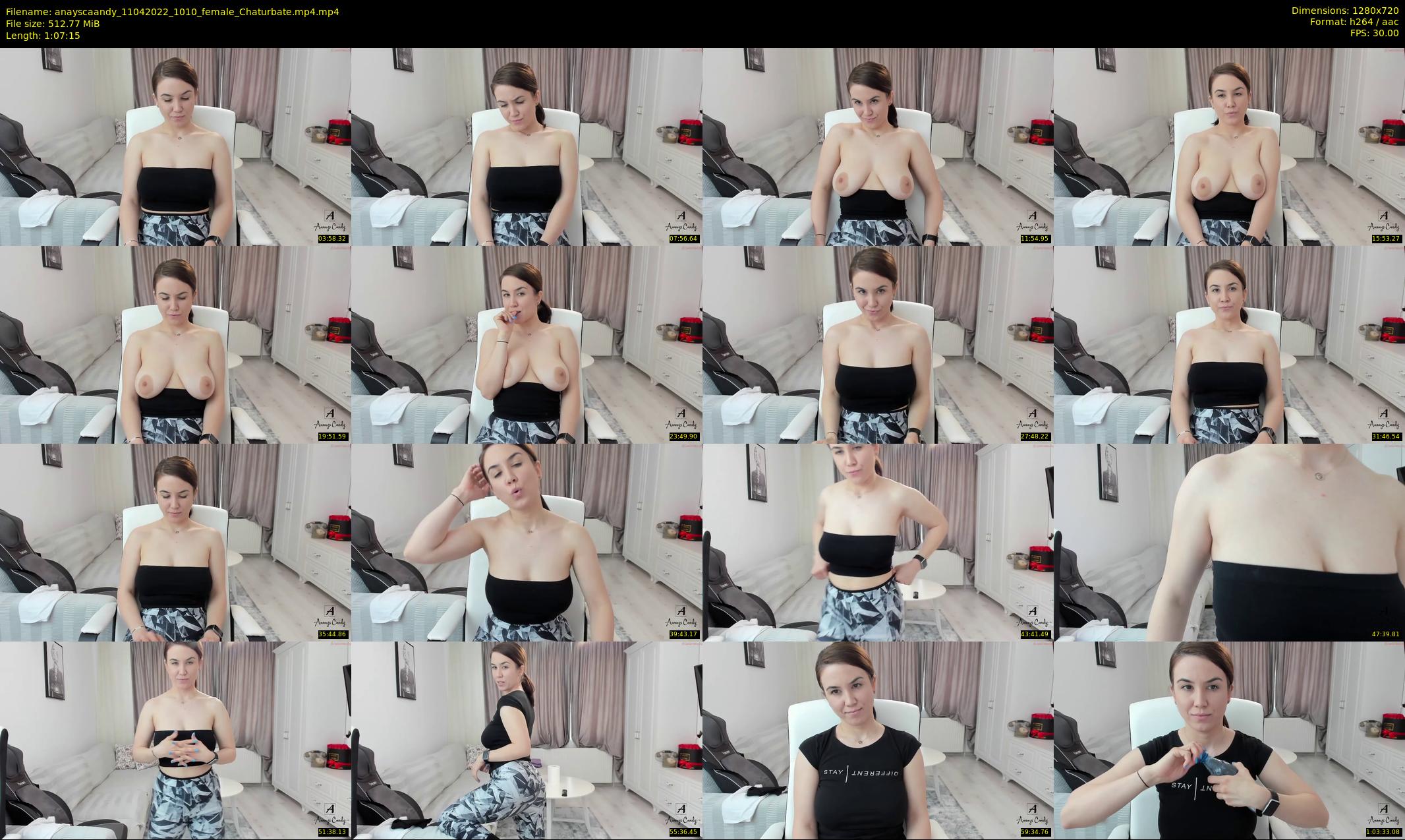 anayscaandy — 68 minute Chaturbate female cam show recording, 720p, Apr 11, 2022