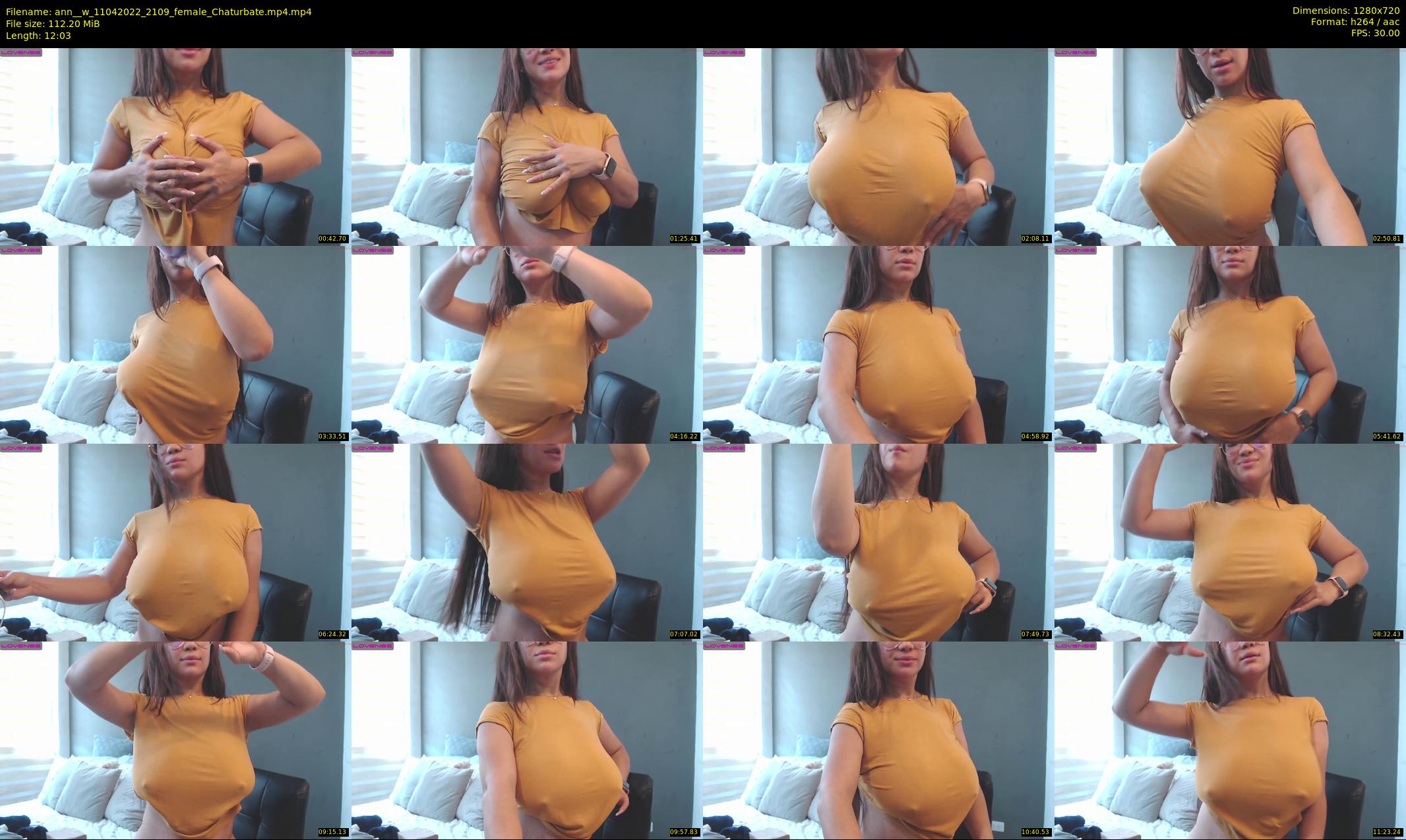ann__w — 13 minute Chaturbate female cam show recording, 720p, Apr 11, 2022