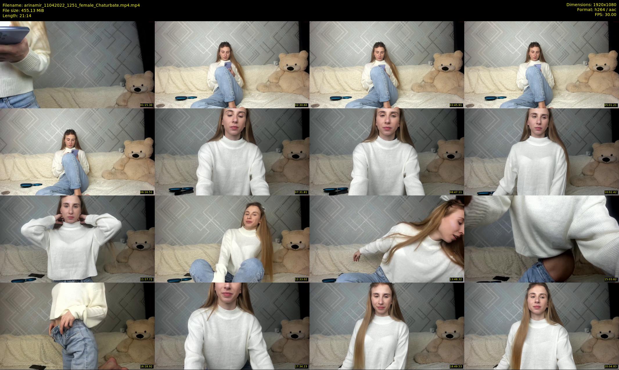 arinamir — 22 minute Chaturbate female cam show recording, 1080p, Apr 11, 2022