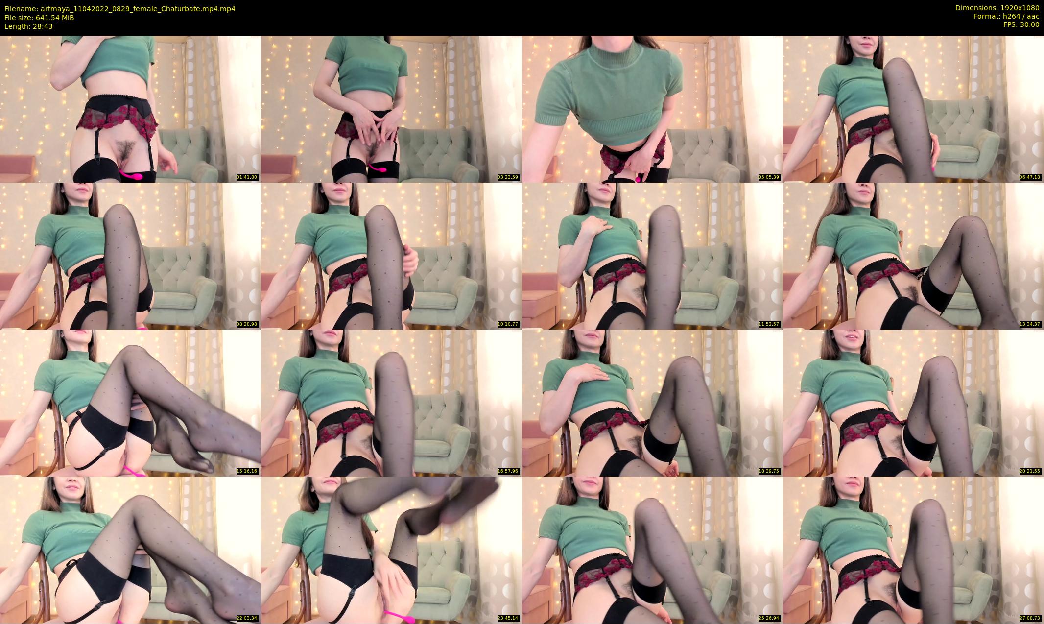 artmaya — 29 minute Chaturbate female cam show recording, 1080p, Apr 11, 2022