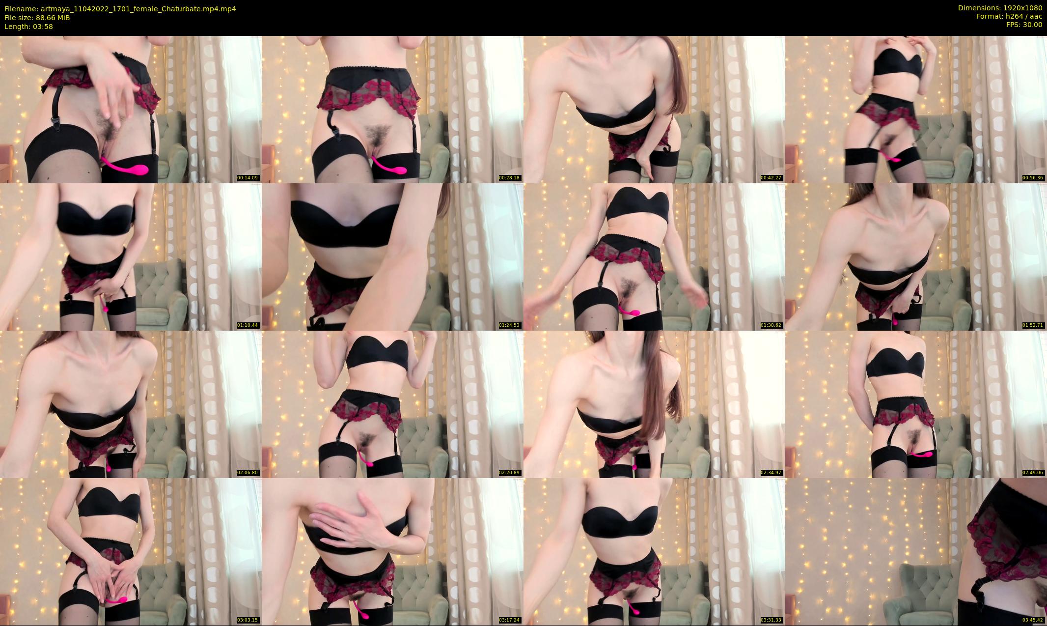 artmaya — 4 minute Chaturbate female cam show recording, 1080p, Apr 11, 2022