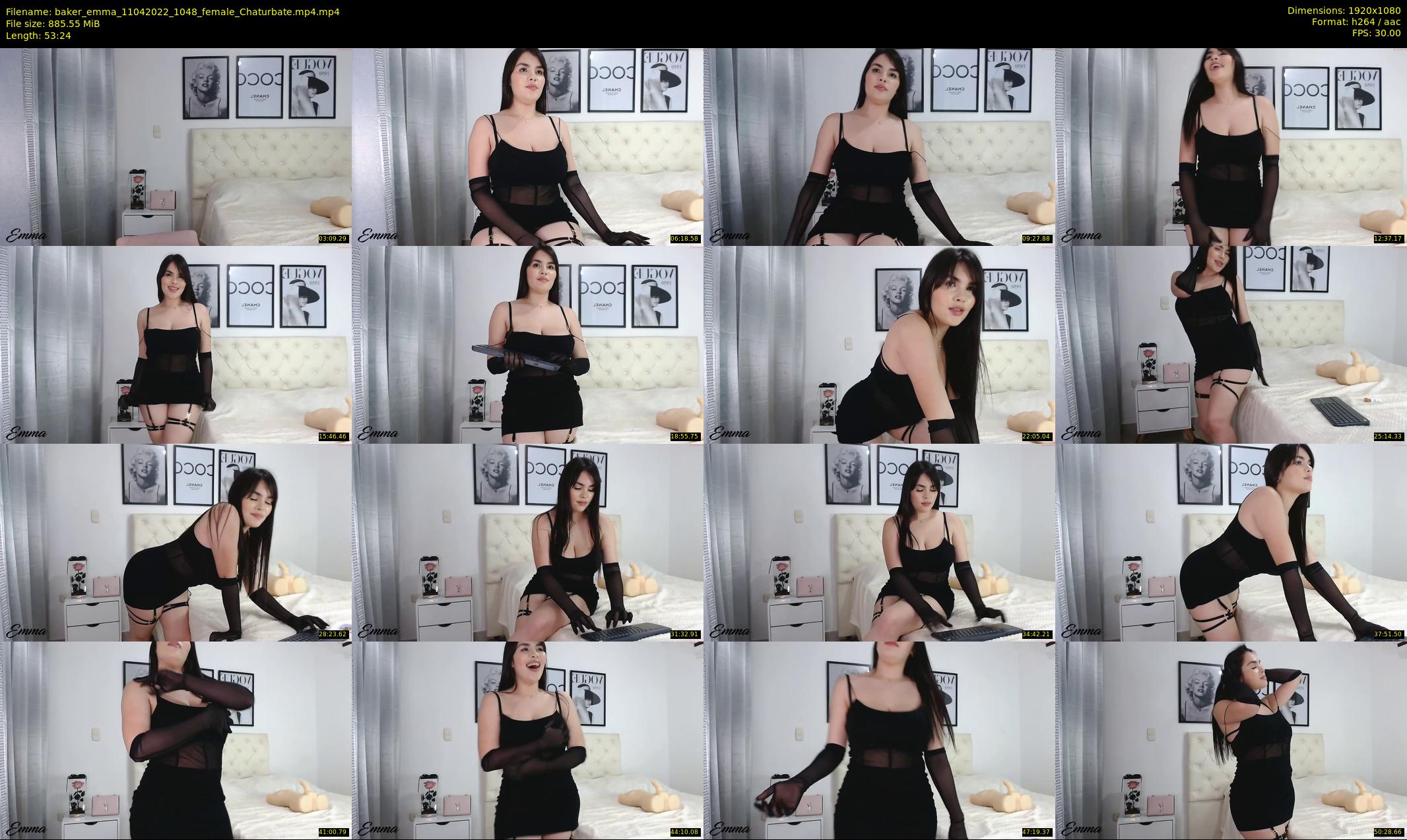 baker_emma — 54 minute Chaturbate female cam show recording, 1080p, Apr 11, 2022