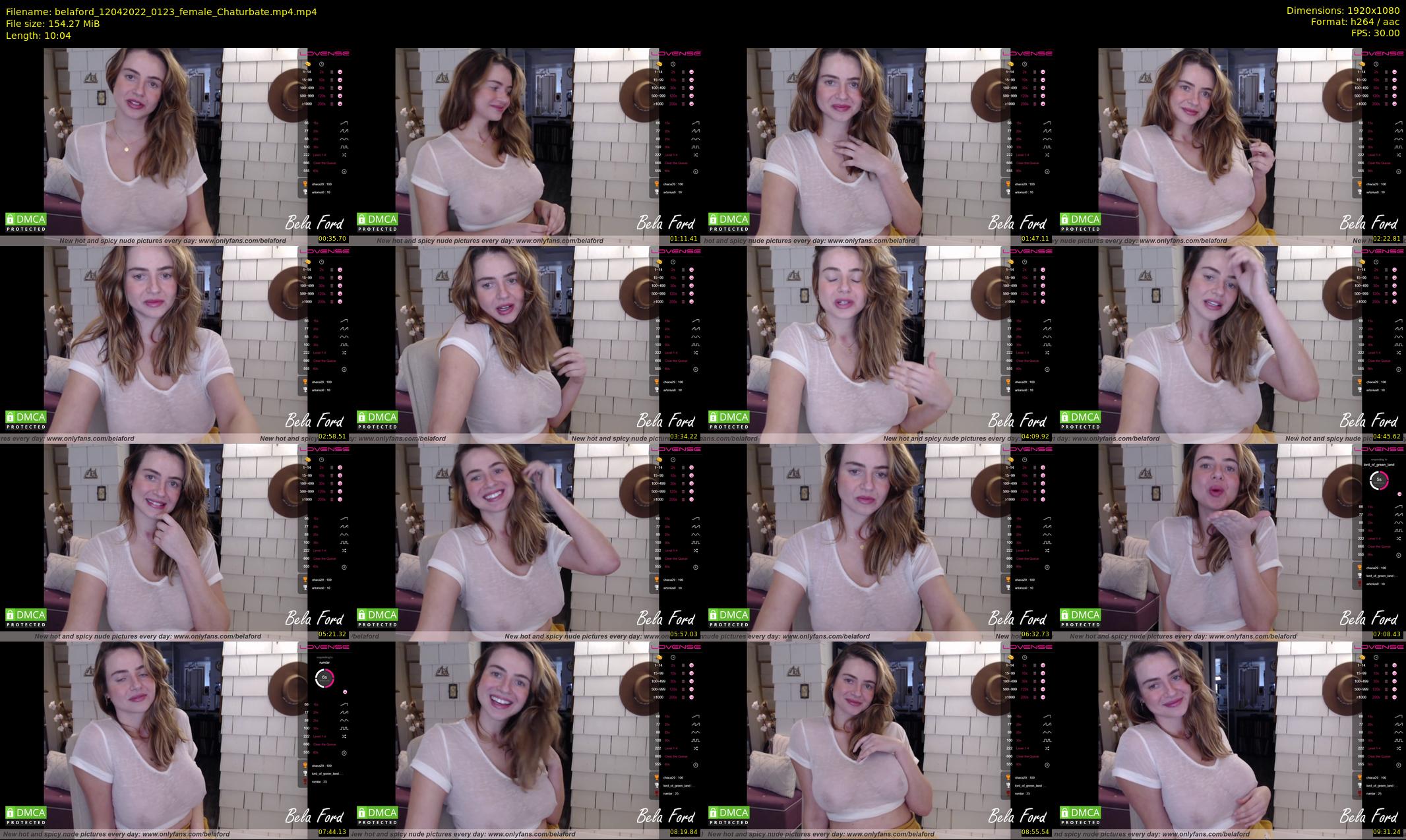 belaford — 11 minute Chaturbate female cam show recording, 1080p, Apr 12, 2022