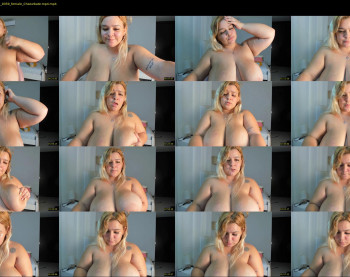 blondyliciousx — 7 minute Chaturbate female cam show recording, 1080p, Apr 12, 2022