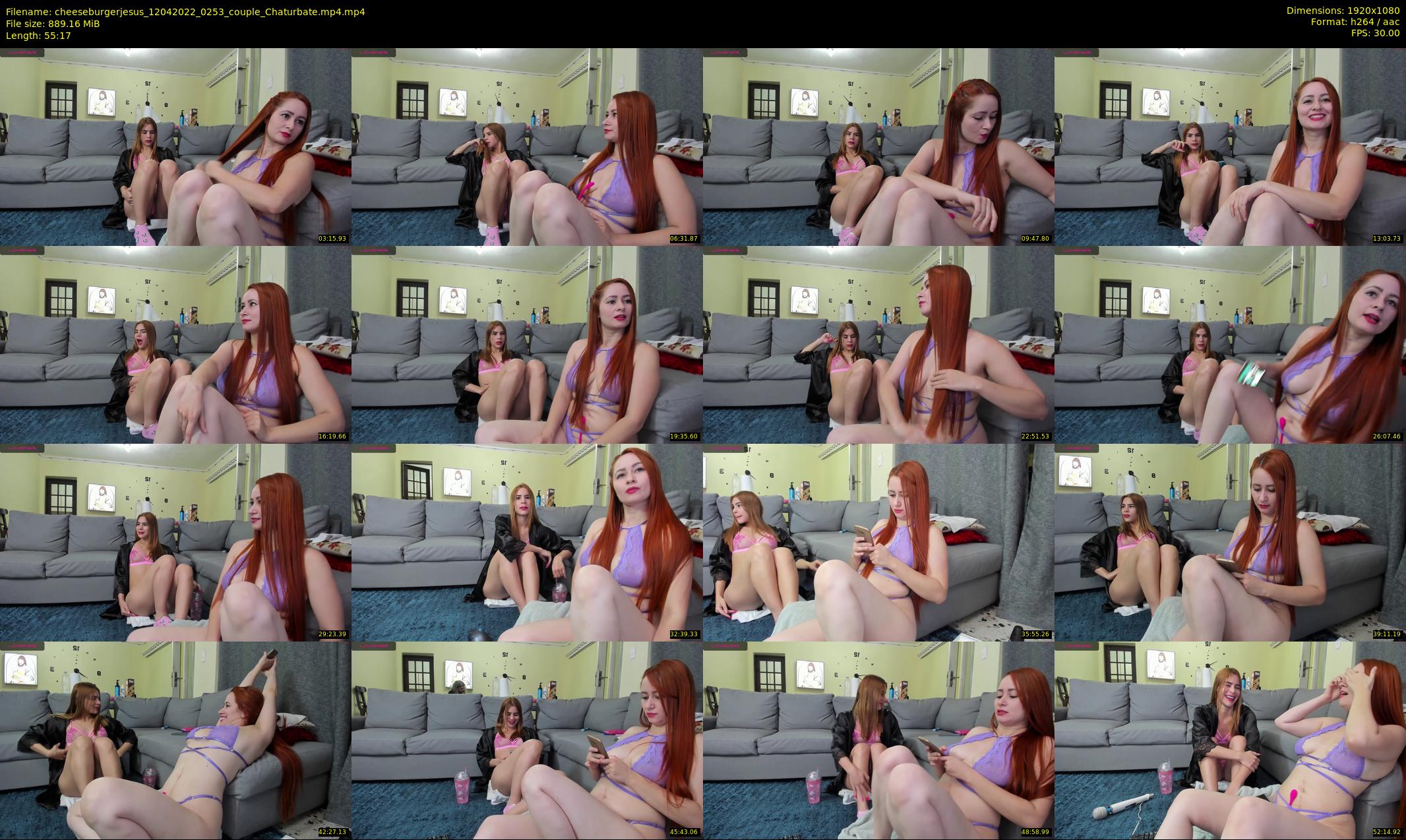 cheeseburgerjesus — 56 minute Chaturbate couple cam show recording, 1080p, Apr 12, 2022