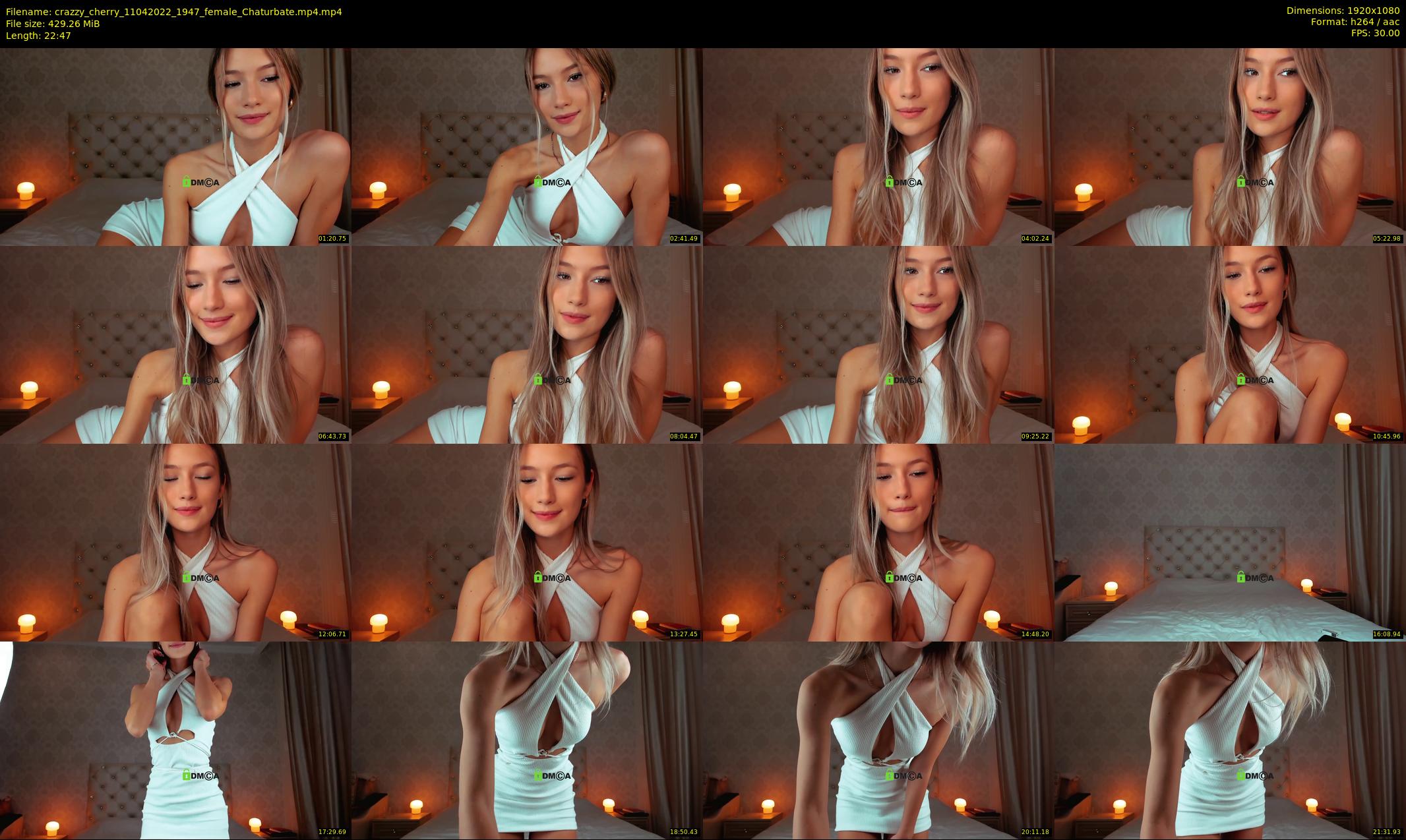 crazzy_cherry — 23 minute Chaturbate female cam show recording, 1080p, Apr 11, 2022