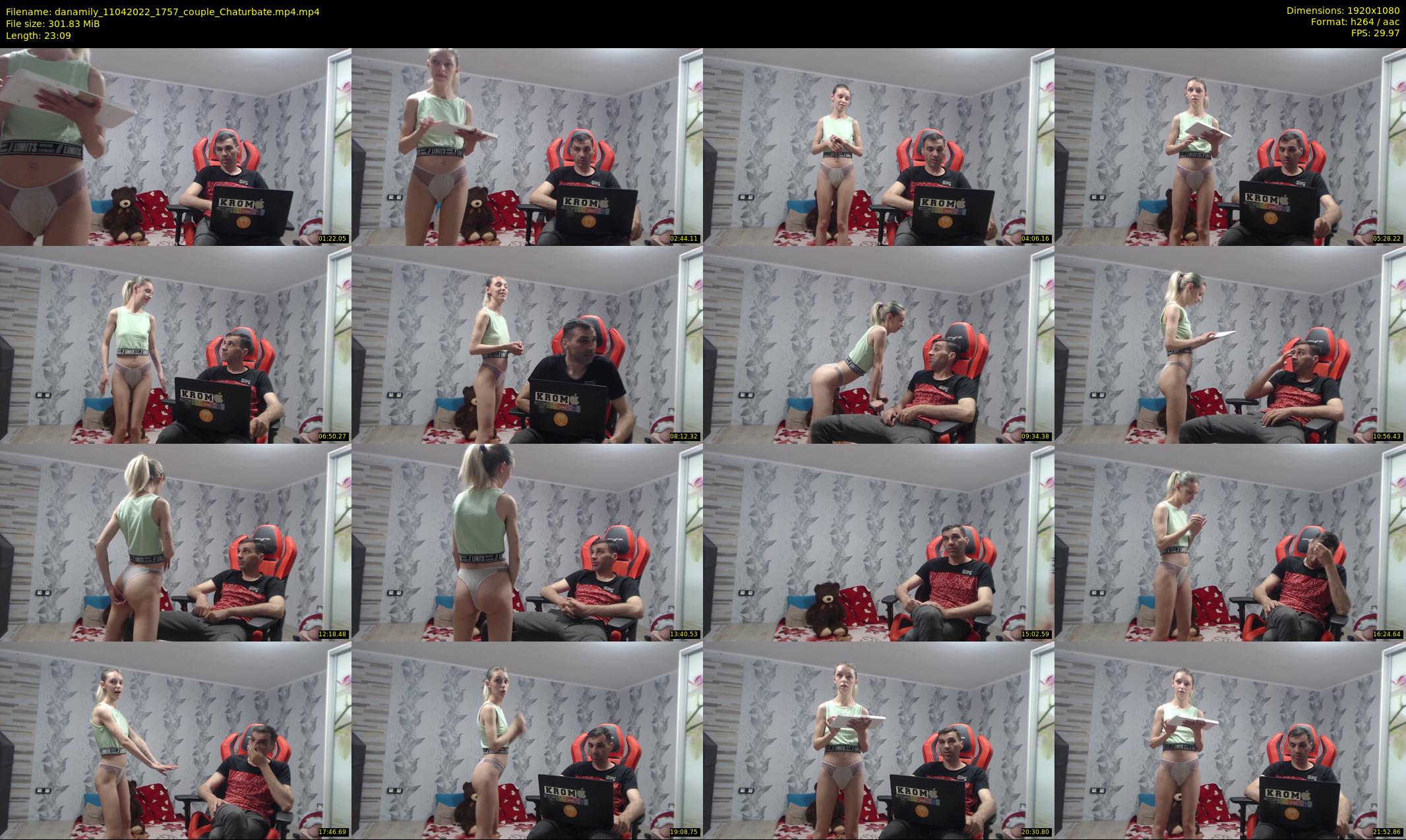 danamily — 24 minute Chaturbate female cam show recording, 1080p, Apr 11, 2022