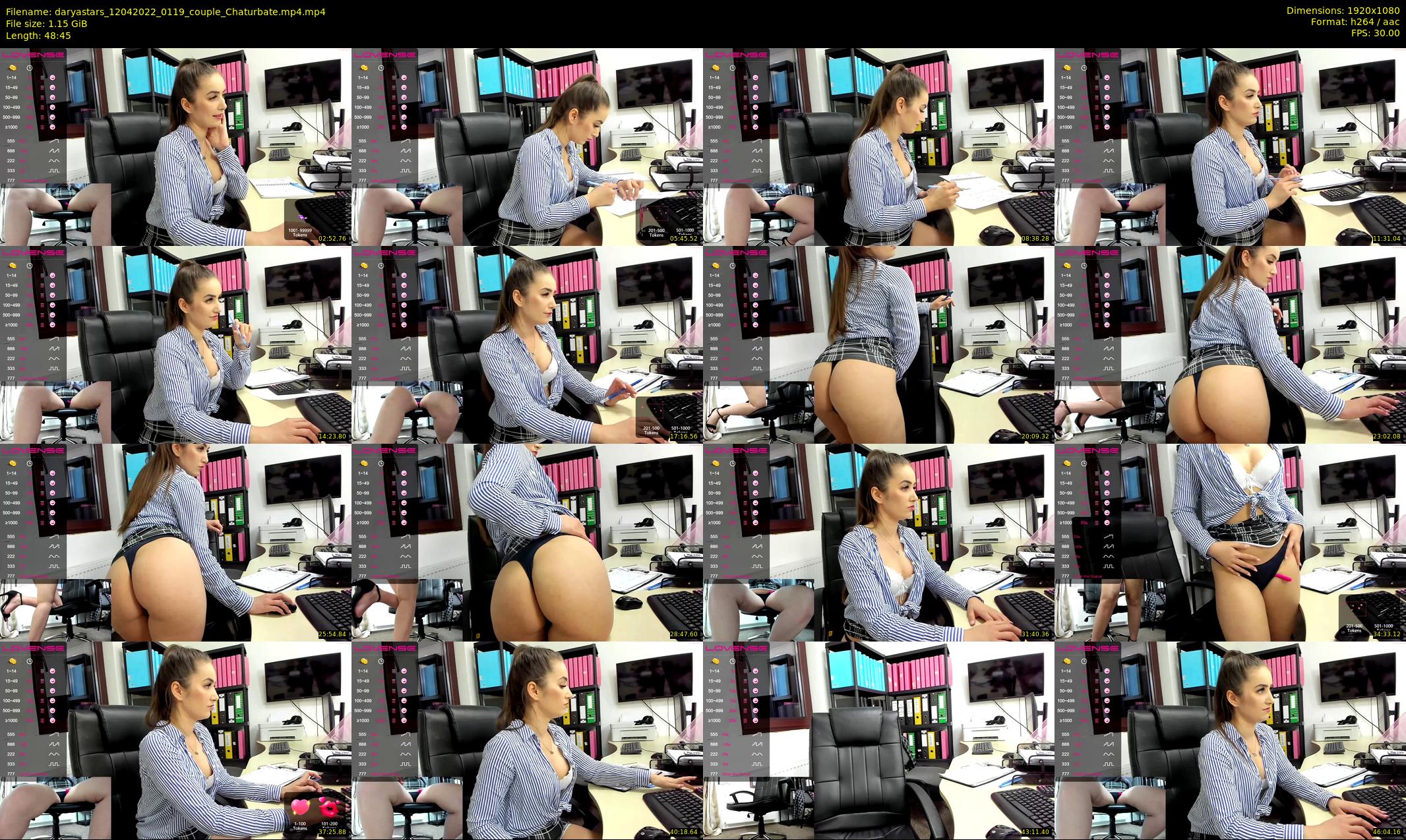 daryastars — 49 minute Chaturbate couple cam show recording, 1080p, Apr 12, 2022