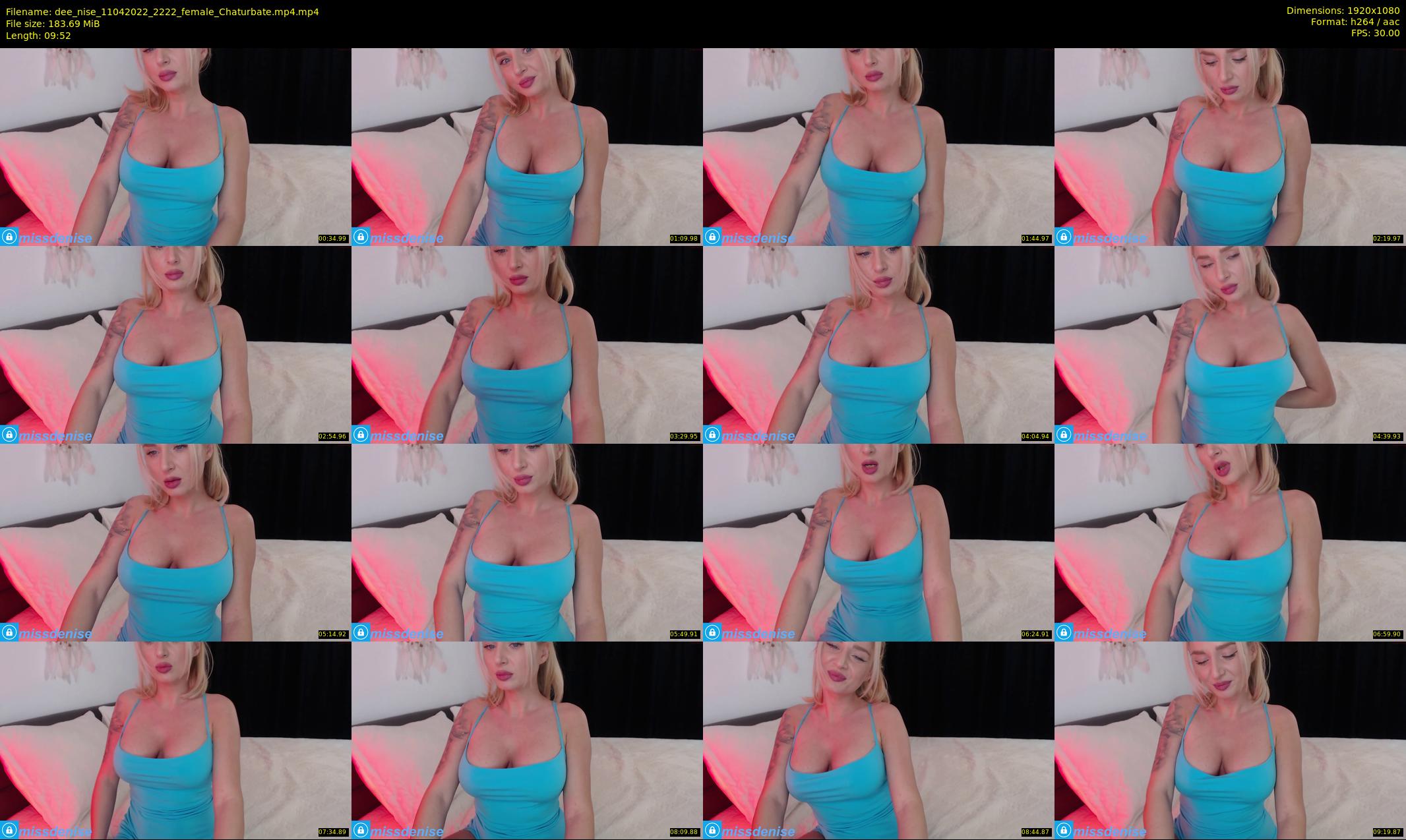 dee_nise — 10 minute Chaturbate female cam show recording, 1080p, Apr 11, 2022