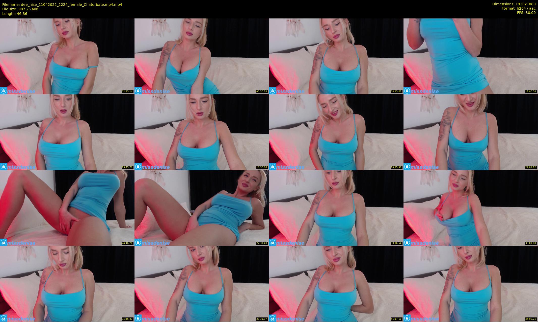 dee_nise — 47 minute Chaturbate female cam show recording, 1080p, Apr 11, 2022