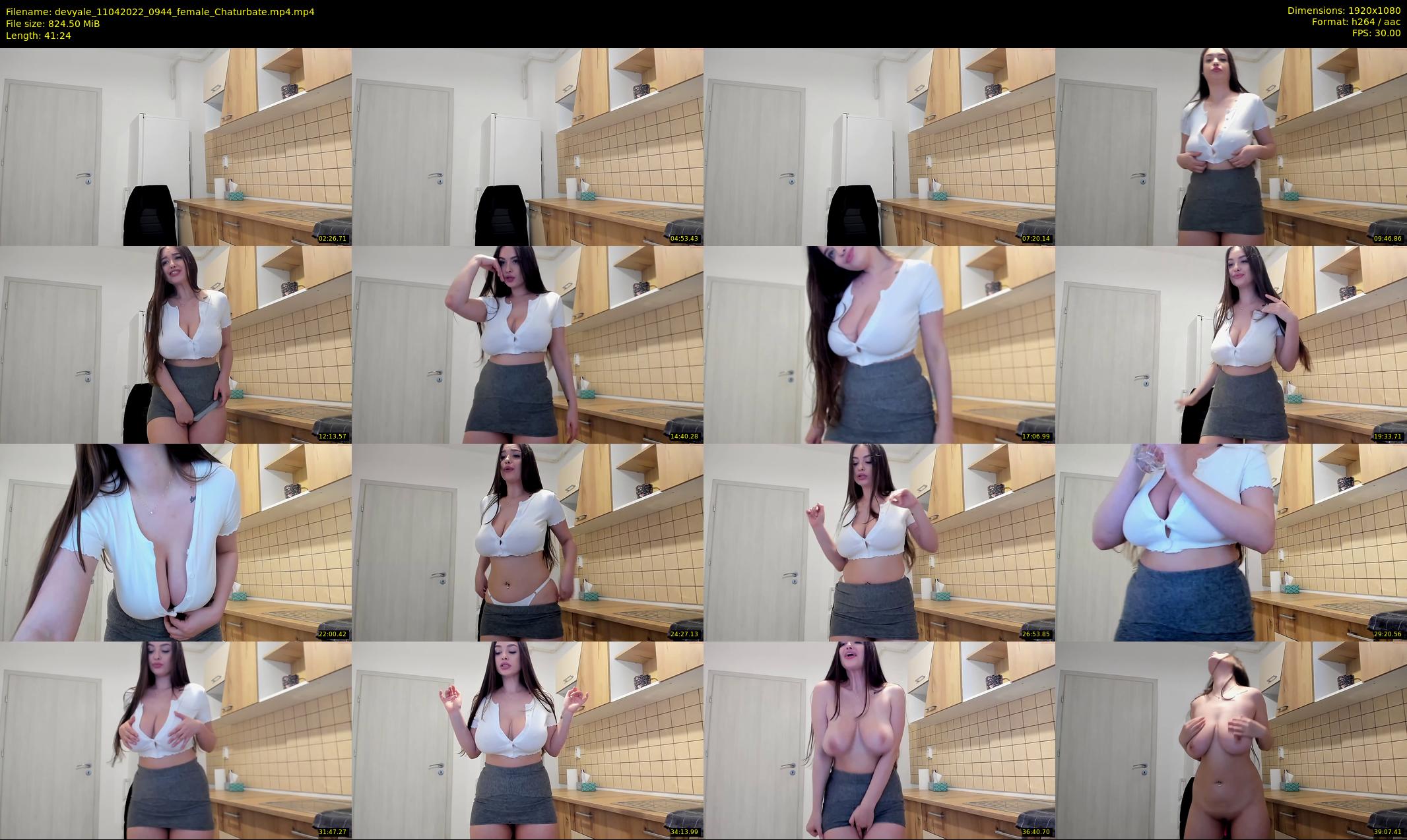 devyale — 42 minute Chaturbate female cam show recording, 1080p, Apr 11, 2022