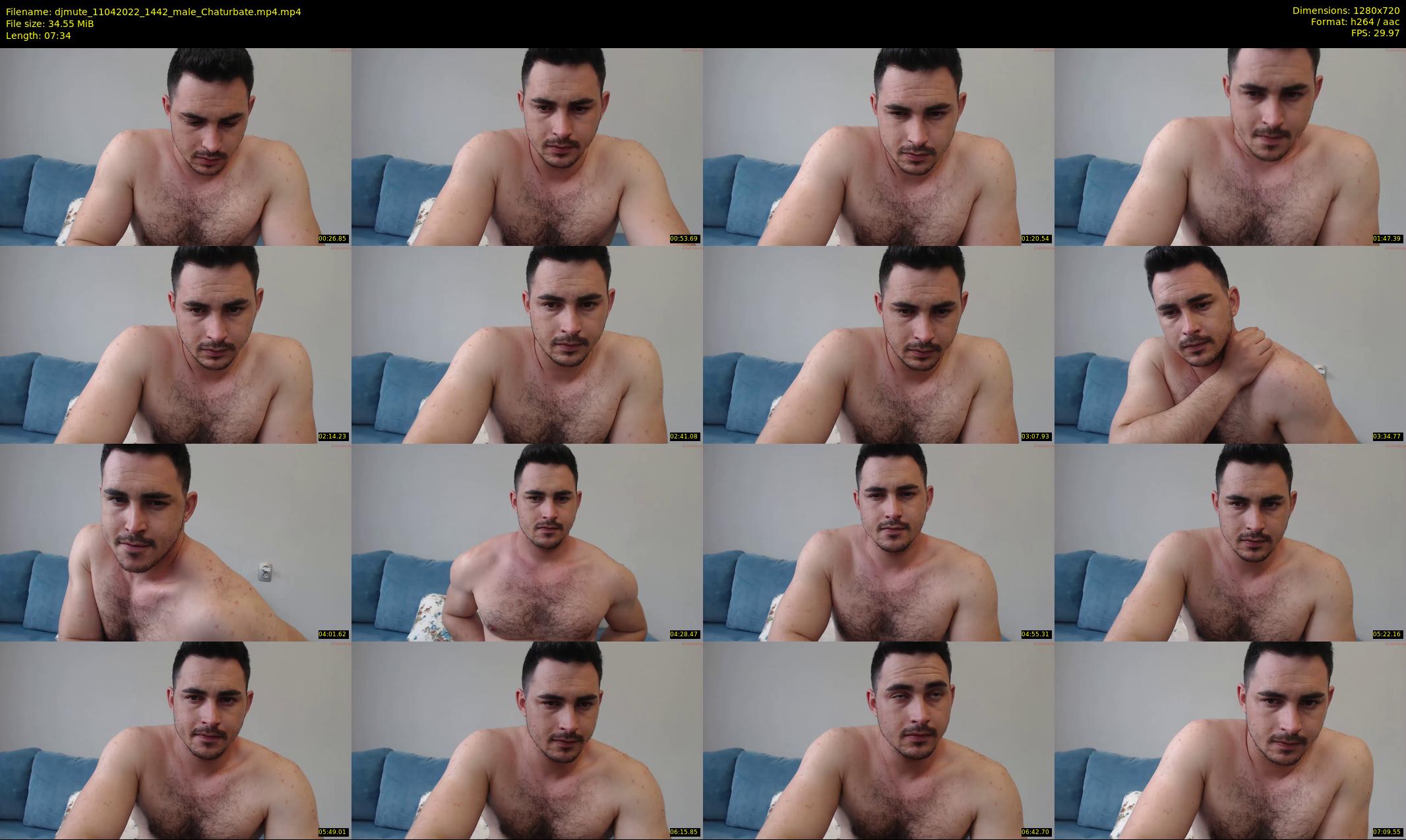 djmute — 8 minute Chaturbate male cam show recording, 720p, Apr 11, 2022