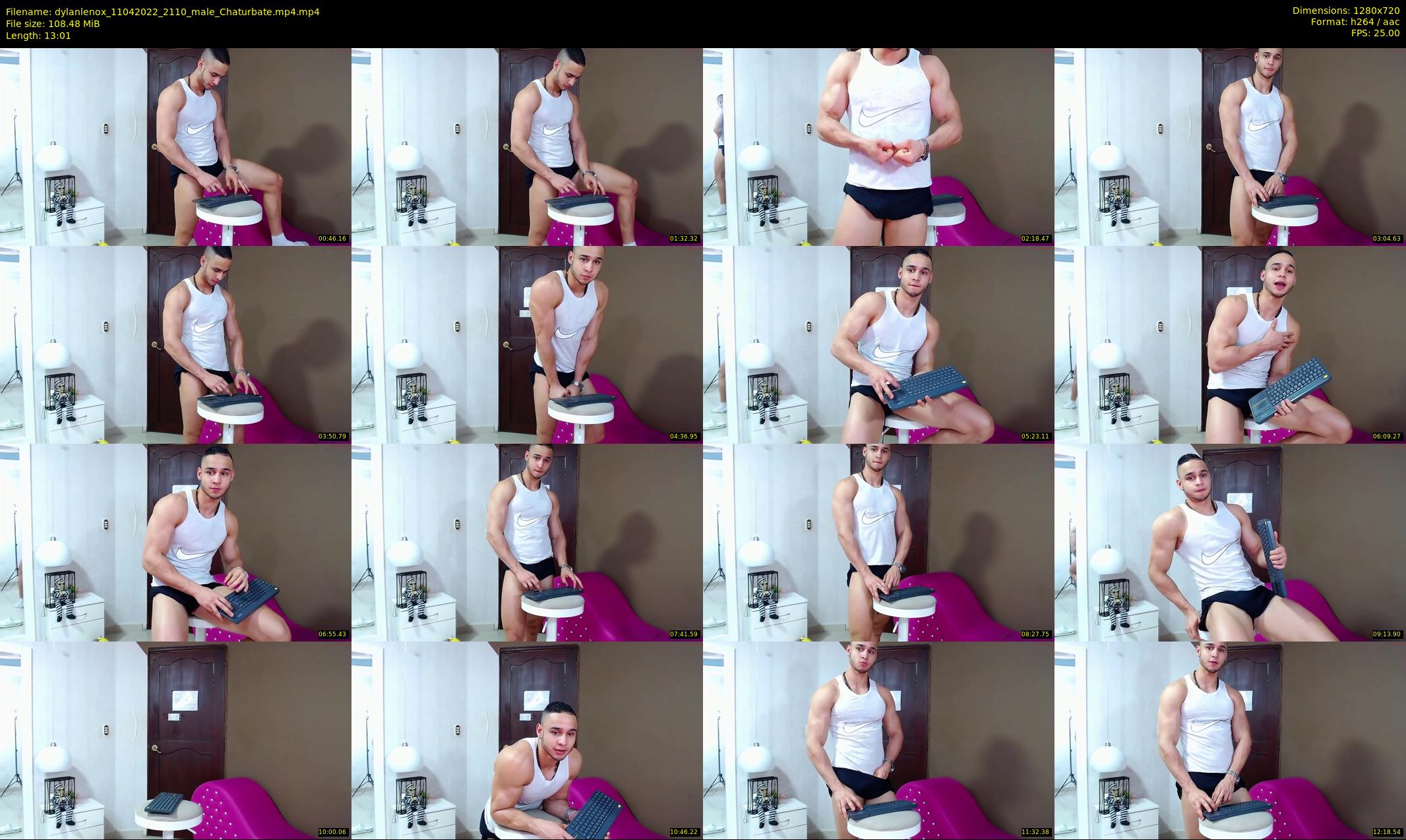 dylanlenox — 14 minute Chaturbate male cam show recording, 720p, Apr 11, 2022