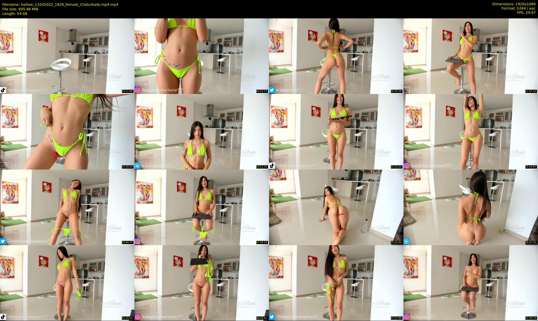 halliee — 55 minute Chaturbate couple cam show recording, 1080p, Apr 11, 2022
