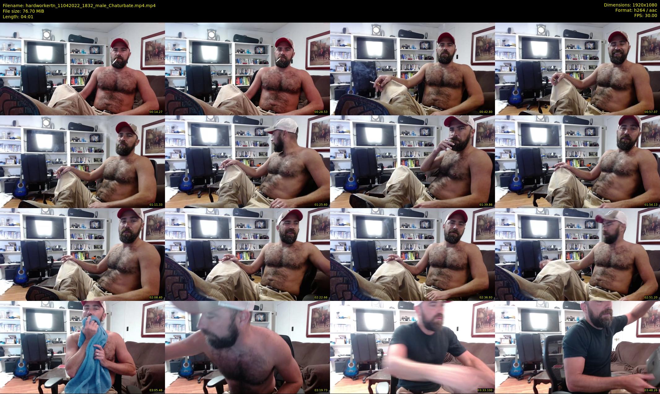 hardworkertn — 5 minute Chaturbate male cam show recording, 1080p, Apr 11, 2022