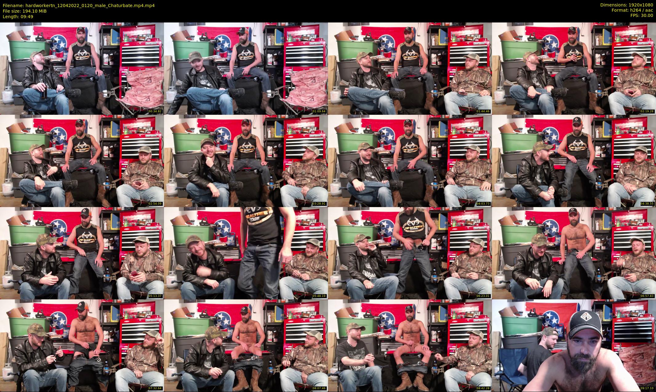 hardworkertn — 10 minute Chaturbate male cam show recording, 1080p, Apr 12, 2022