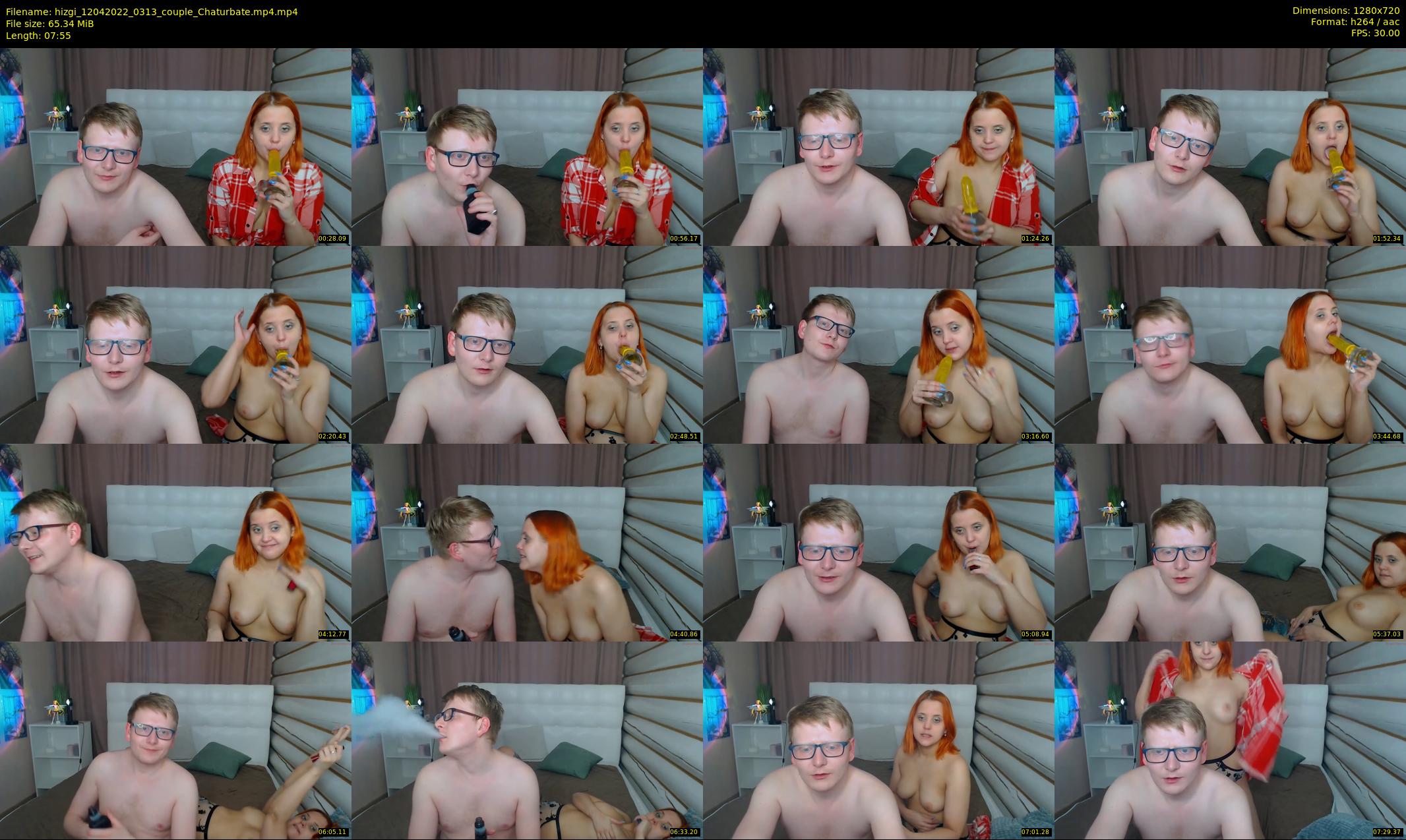 hizgi — 8 minute Chaturbate couple cam show recording, 720p, Apr 12, 2022