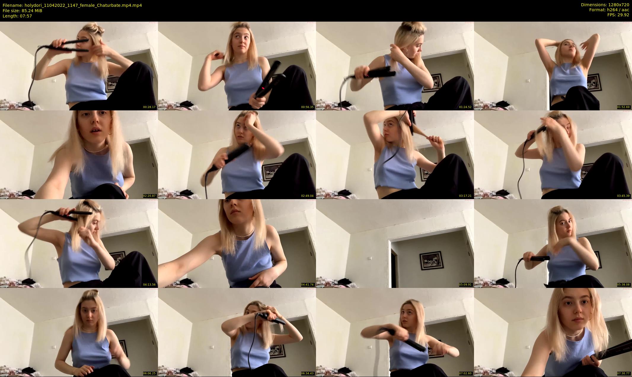 holydori — 8 minute Chaturbate female cam show recording, 720p, Apr 11, 2022