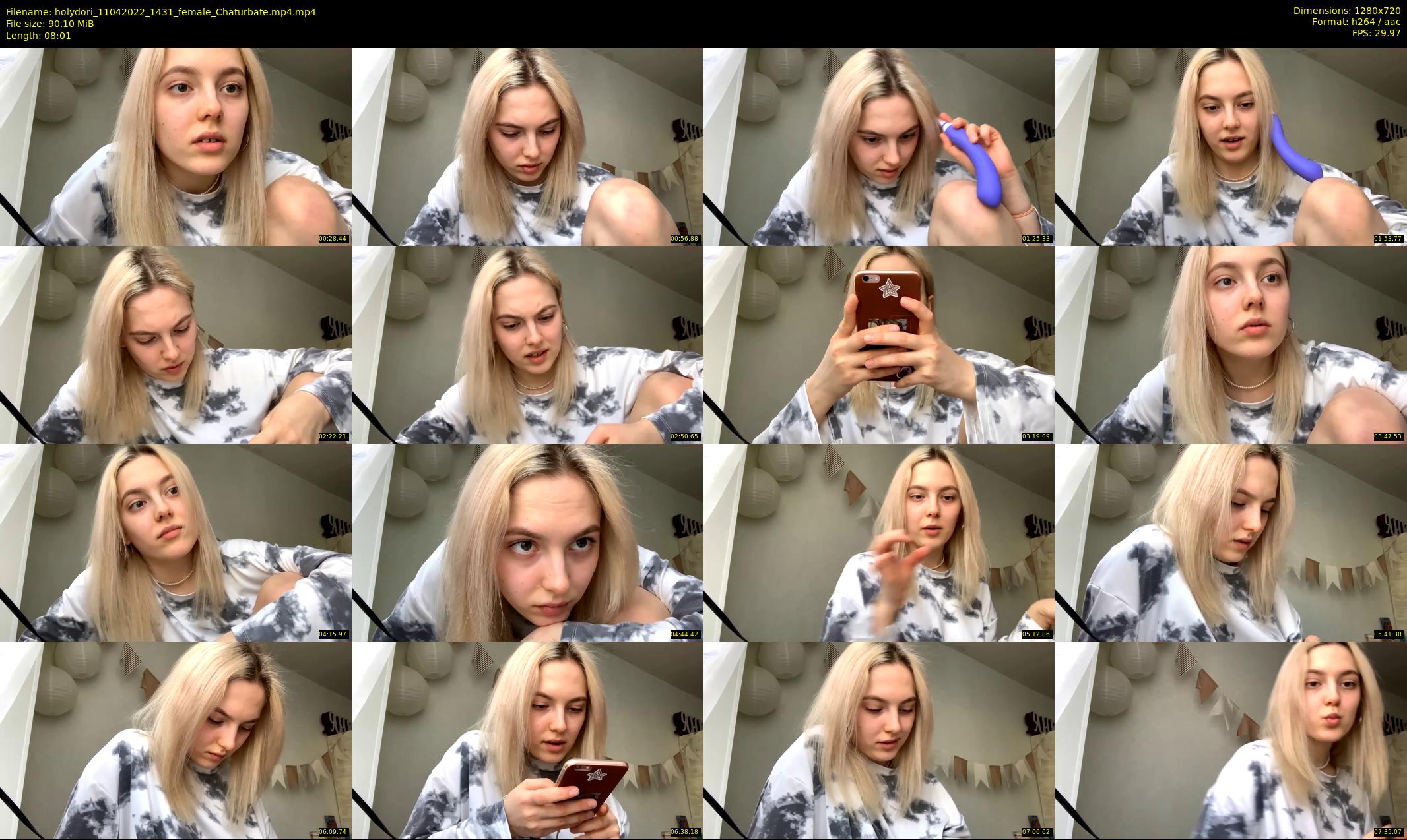 holydori — 9 minute Chaturbate female cam show recording, 720p, Apr 11, 2022