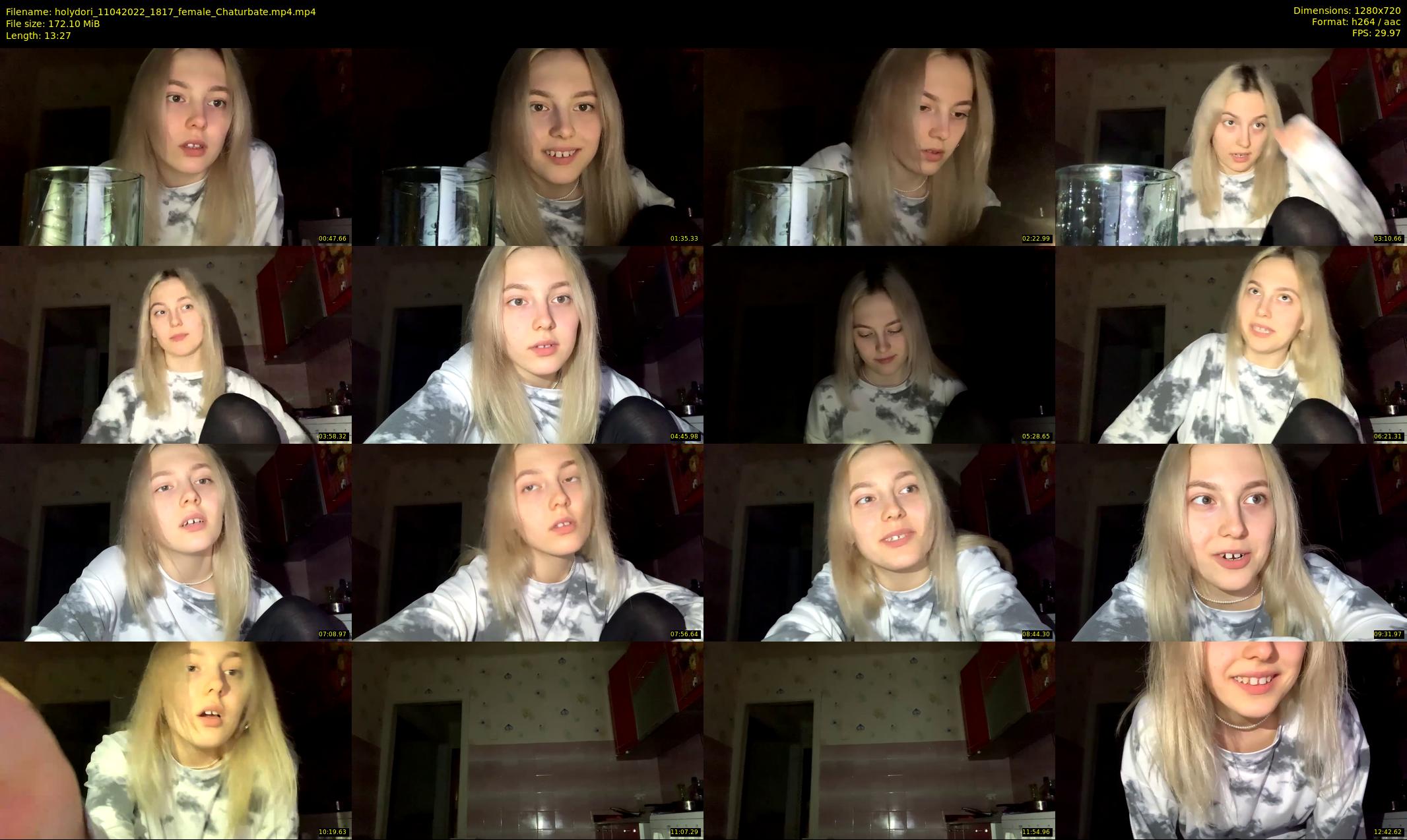 holydori — 14 minute Chaturbate female cam show recording, 720p, Apr 11, 2022
