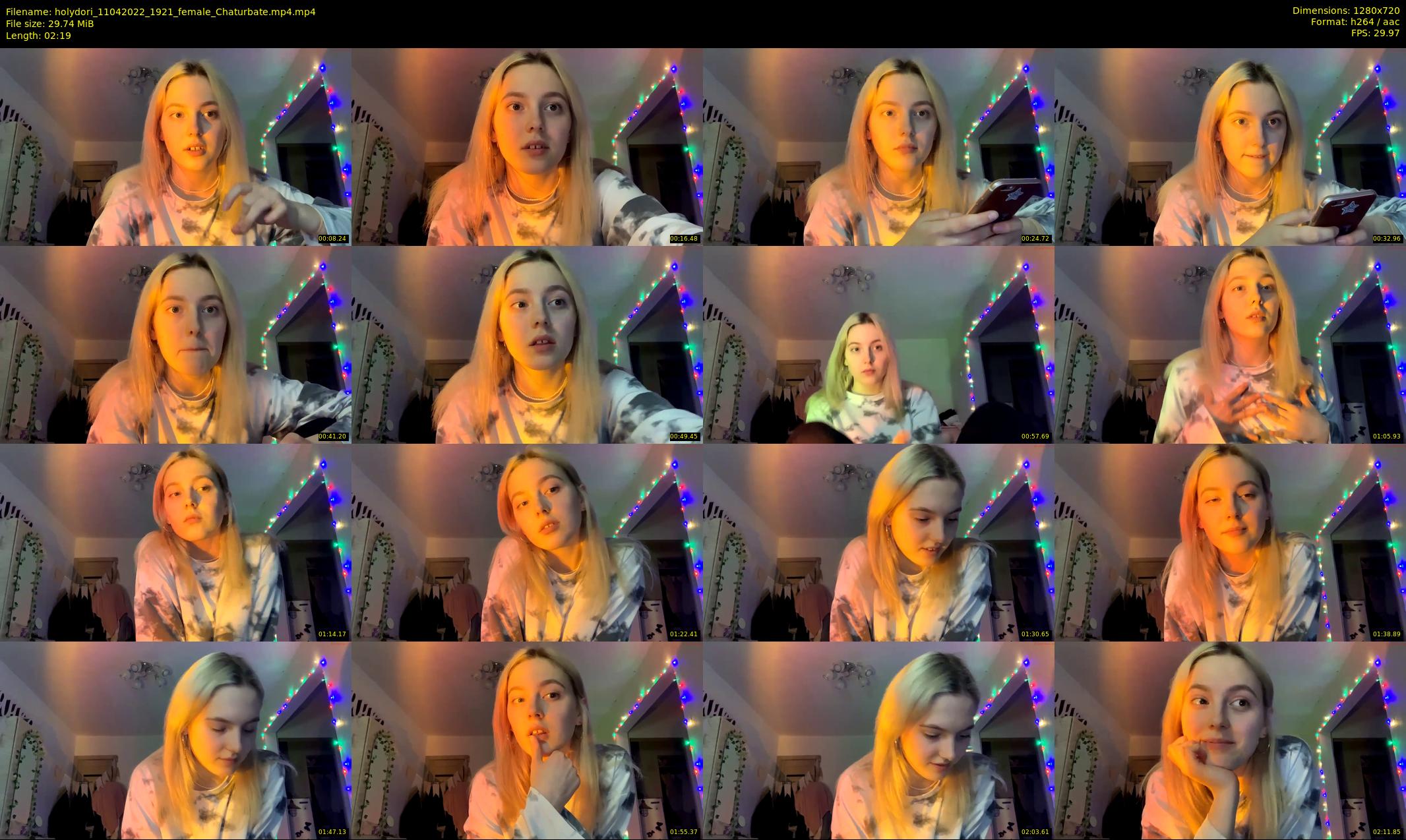 holydori — 3 minute Chaturbate female cam show recording, 720p, Apr 11, 2022