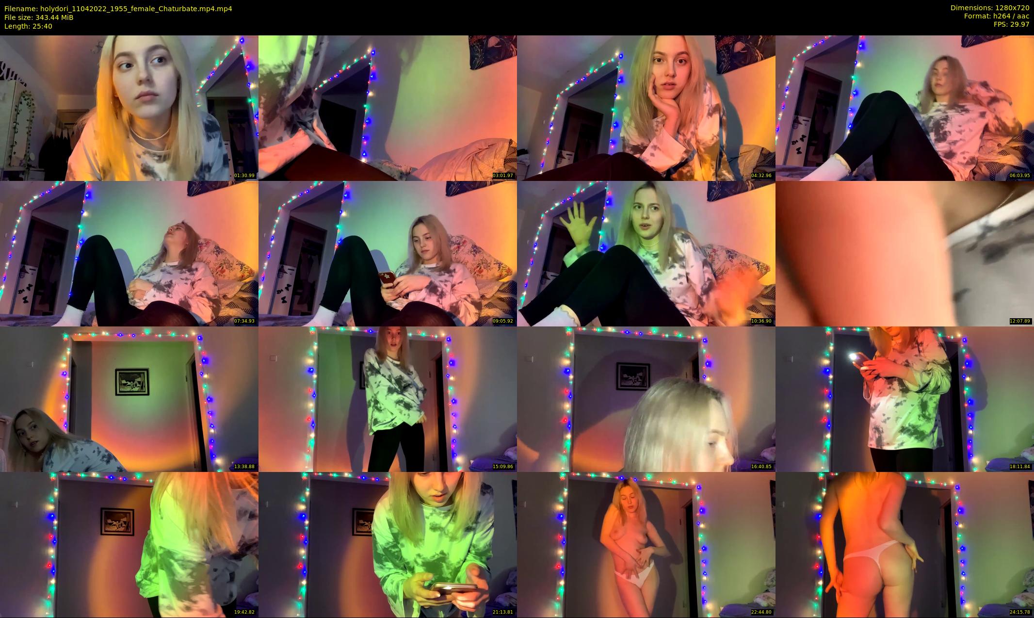 holydori — 26 minute Chaturbate female cam show recording, 720p, Apr 11, 2022