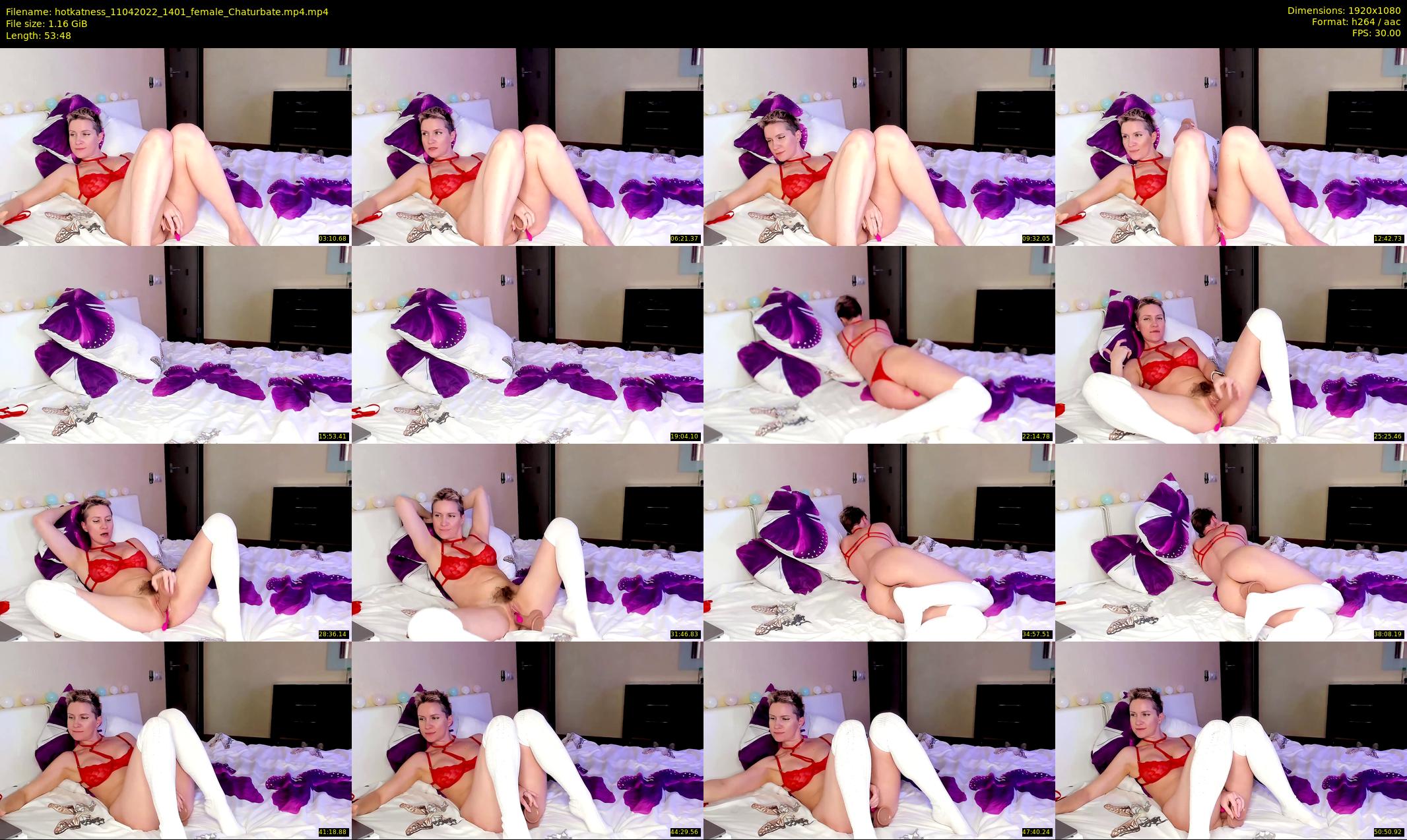 hotkatness — 54 minute Chaturbate female cam show recording, 1080p, Apr 11, 2022