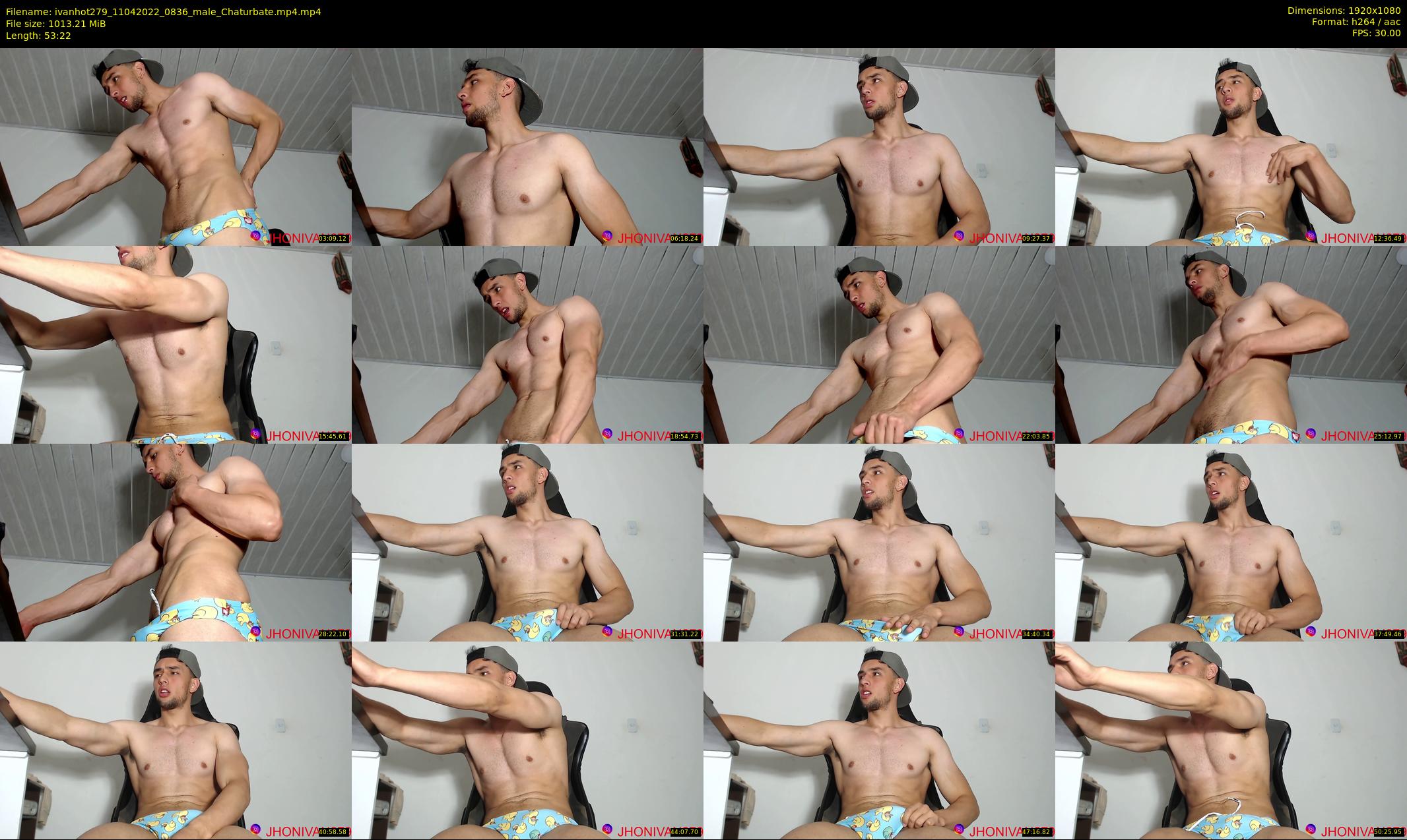 ivanhot279 — 54 minute Chaturbate male cam show recording, 1080p, Apr 11, 2022