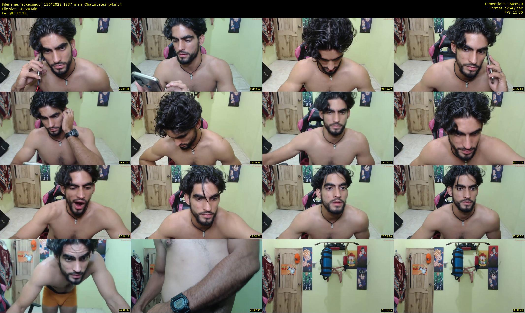 jackecuador — 33 minute Chaturbate male cam show recording, 480p, Apr 11, 2022