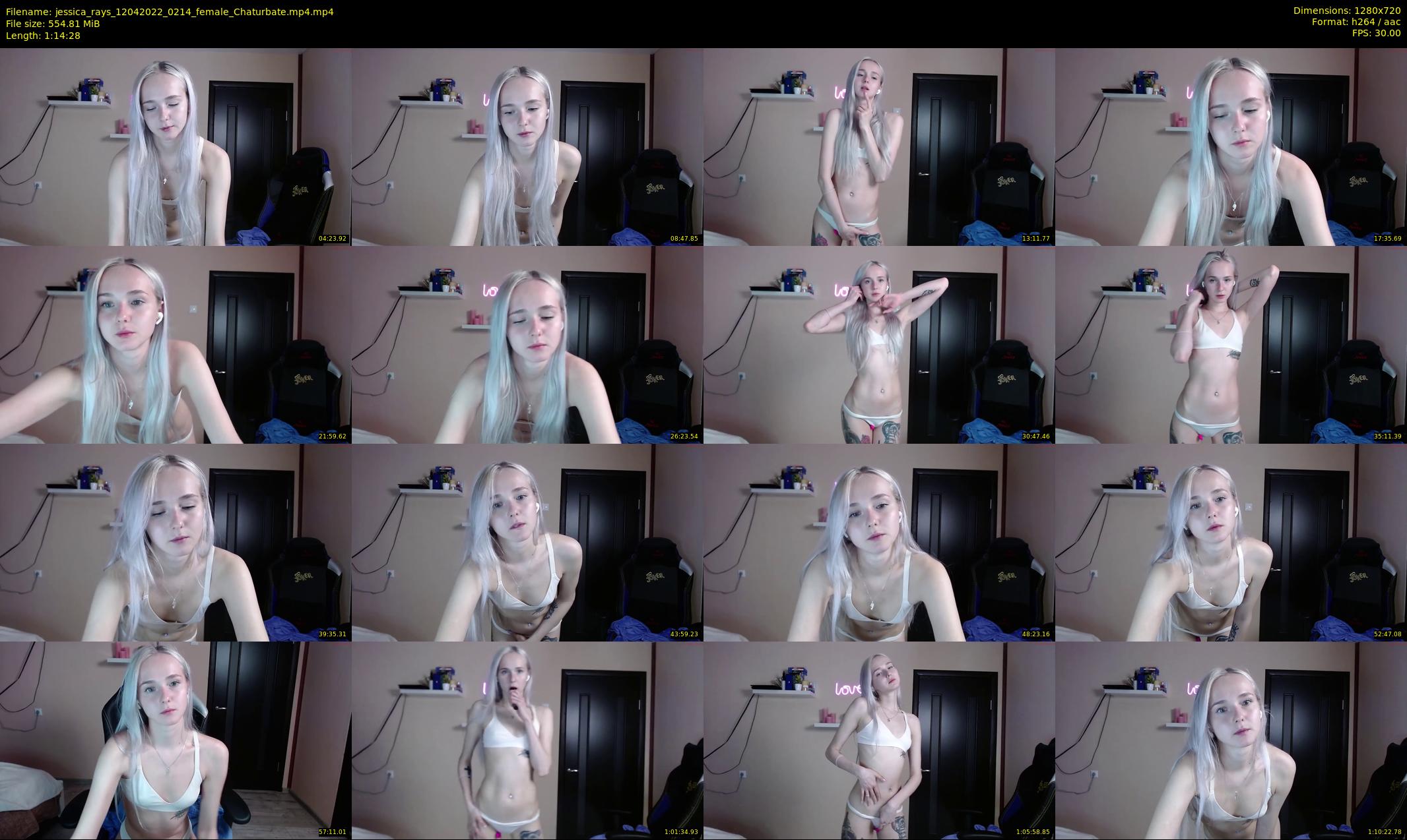 jessica_rays — 75 minute Chaturbate couple cam show recording, 720p, Apr 12, 2022