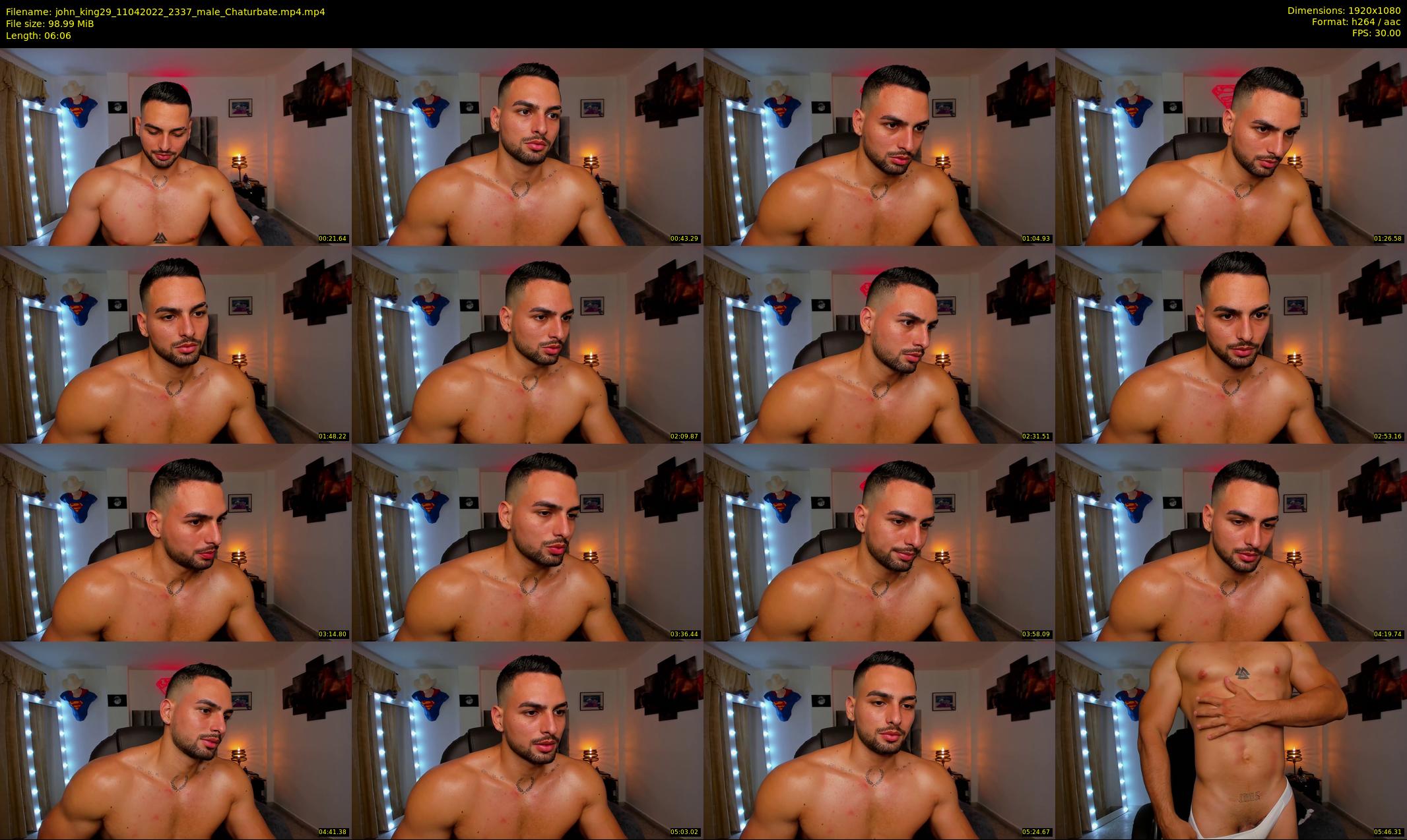 john_king29 — 7 minute Chaturbate male cam show recording, 1080p, Apr 11, 2022