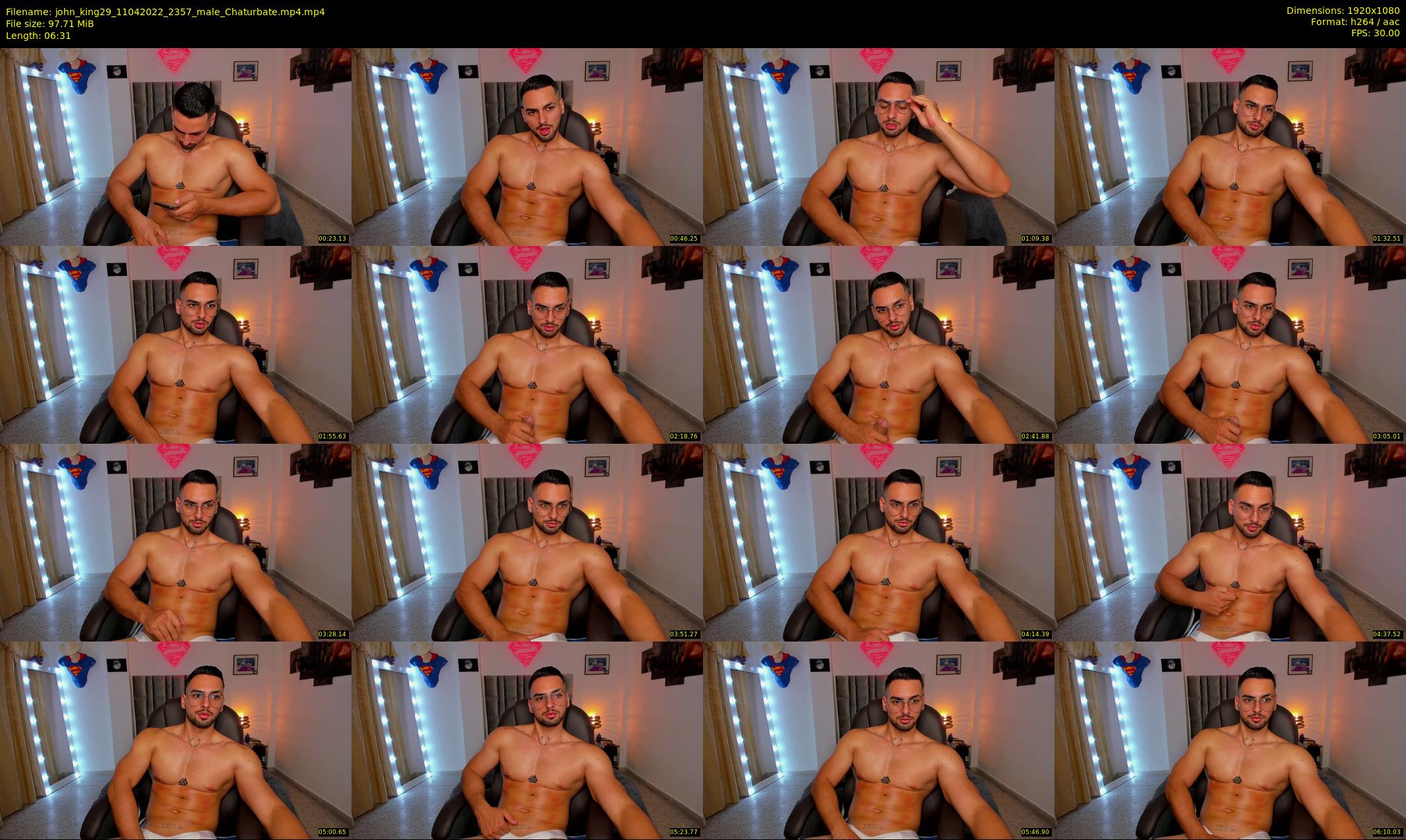 john_king29 — 7 minute Chaturbate male cam show recording, 1080p, Apr 11, 2022