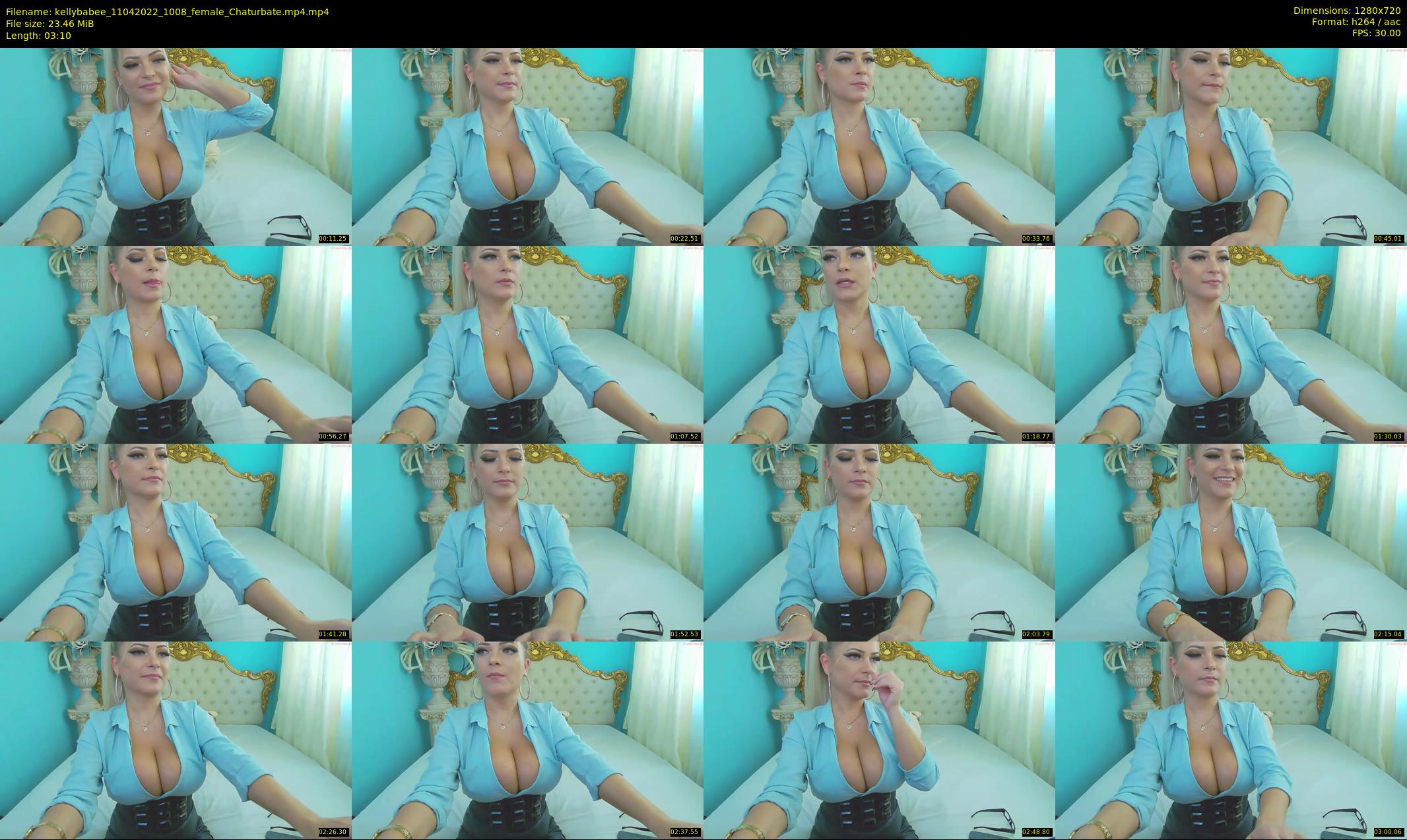 kellybabee — 4 minute Chaturbate female cam show recording, 720p, Apr 11, 2022